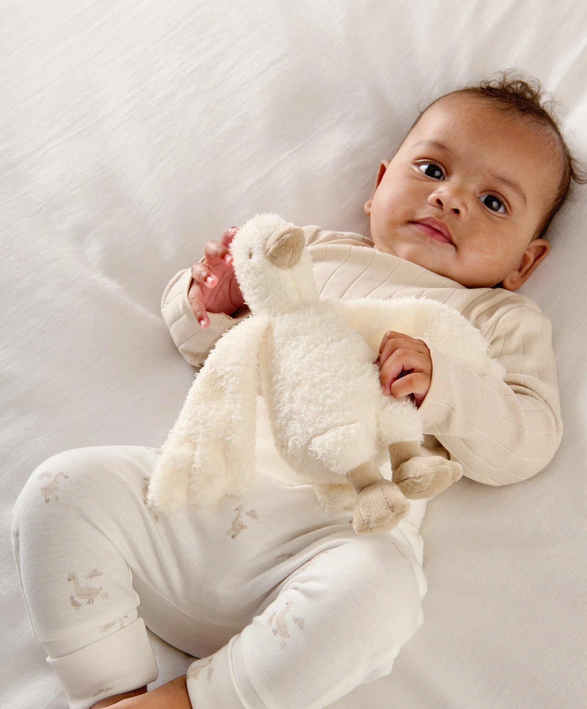 Welcome to the World Duckling Beanie Soft Toy - Image 2
