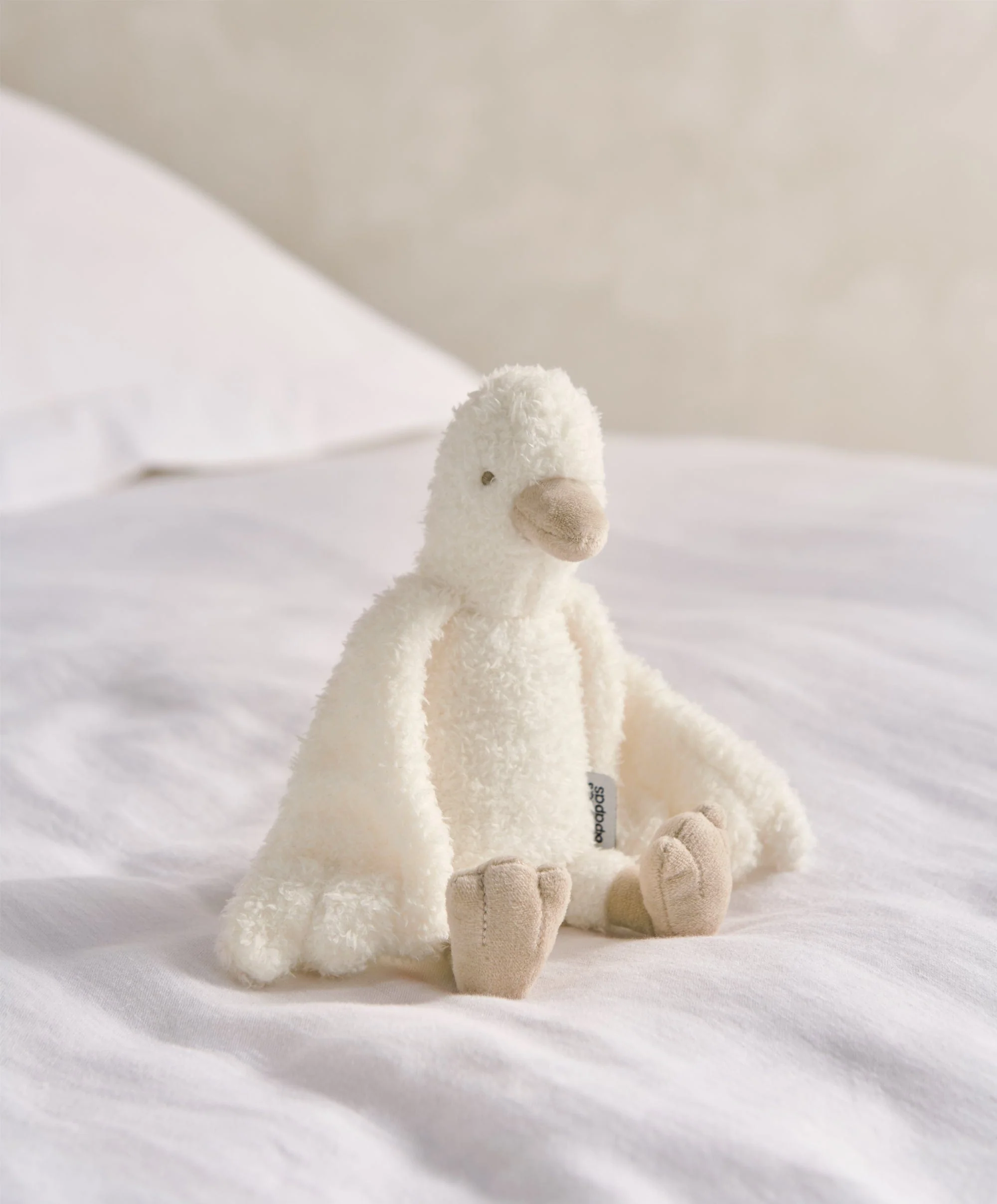 Welcome to the World Duckling Beanie Soft Toy - Image 3