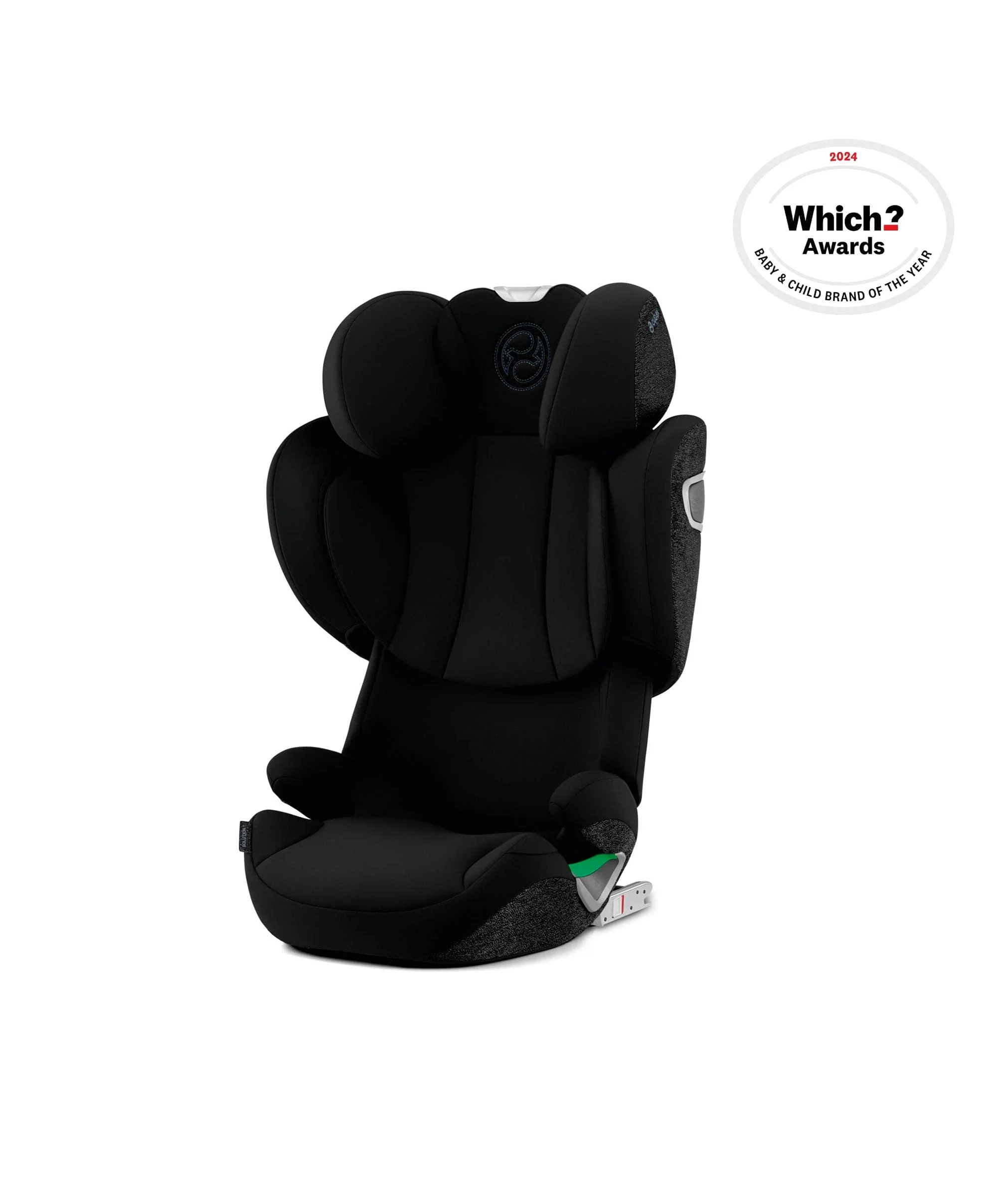 Cybex Solution T i-Fix High-back Booster Car Seat in Moon Black - Image 13
