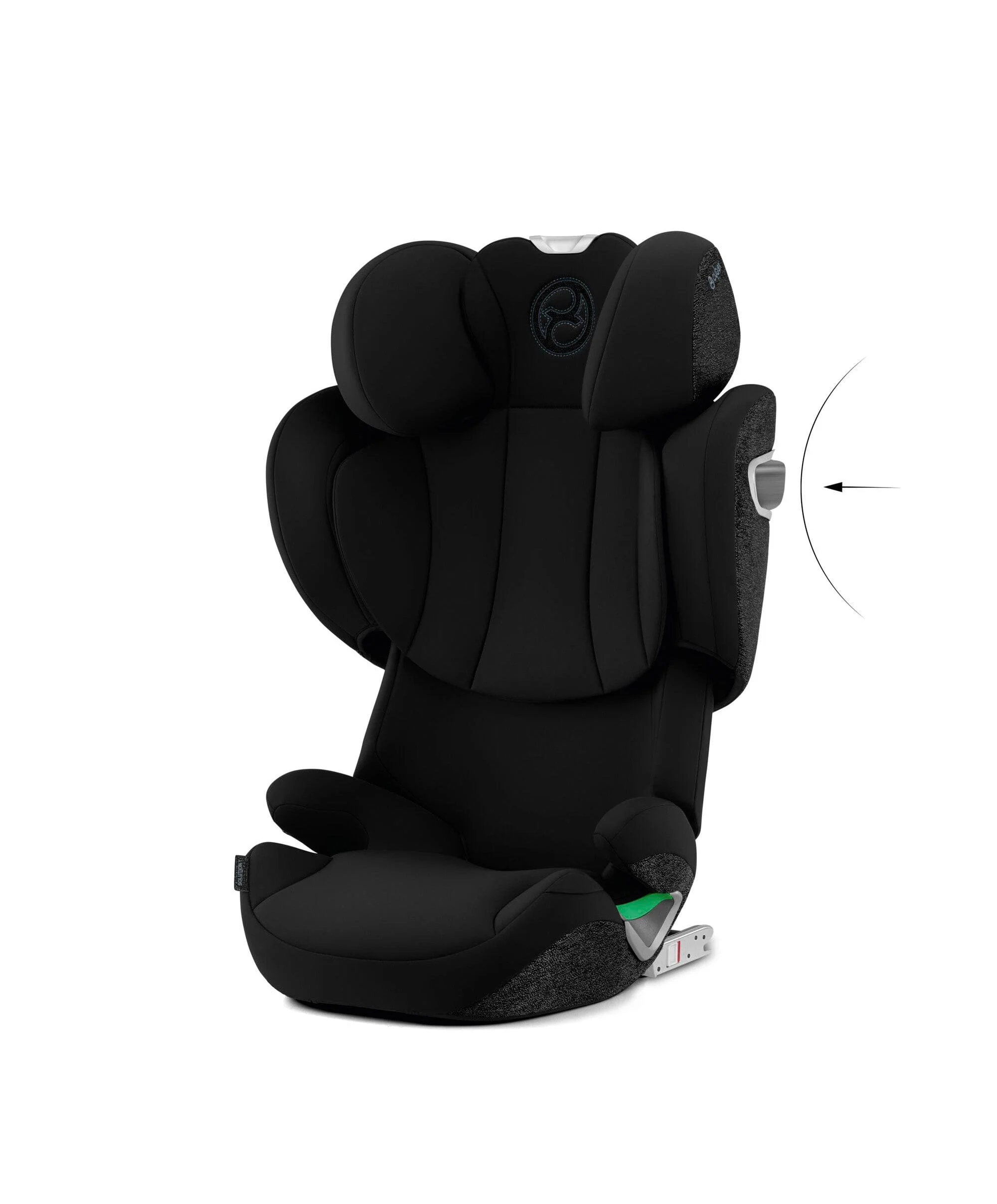 Cybex Solution T i-Fix High-back Booster Car Seat in Moon Black - Image 15