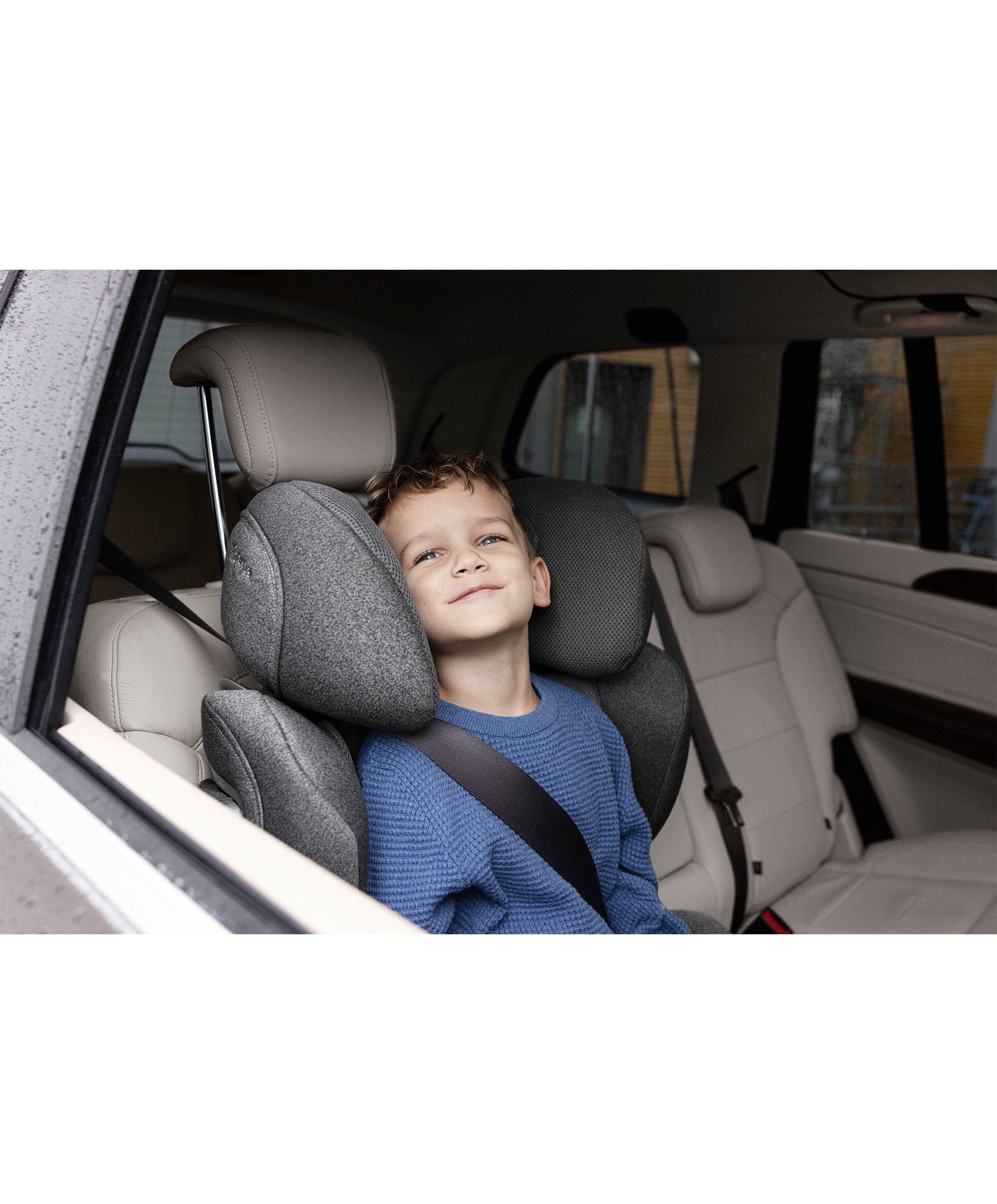 Cybex Solution T i-Fix High-back Booster Car Seat in Moon Black - Image 21