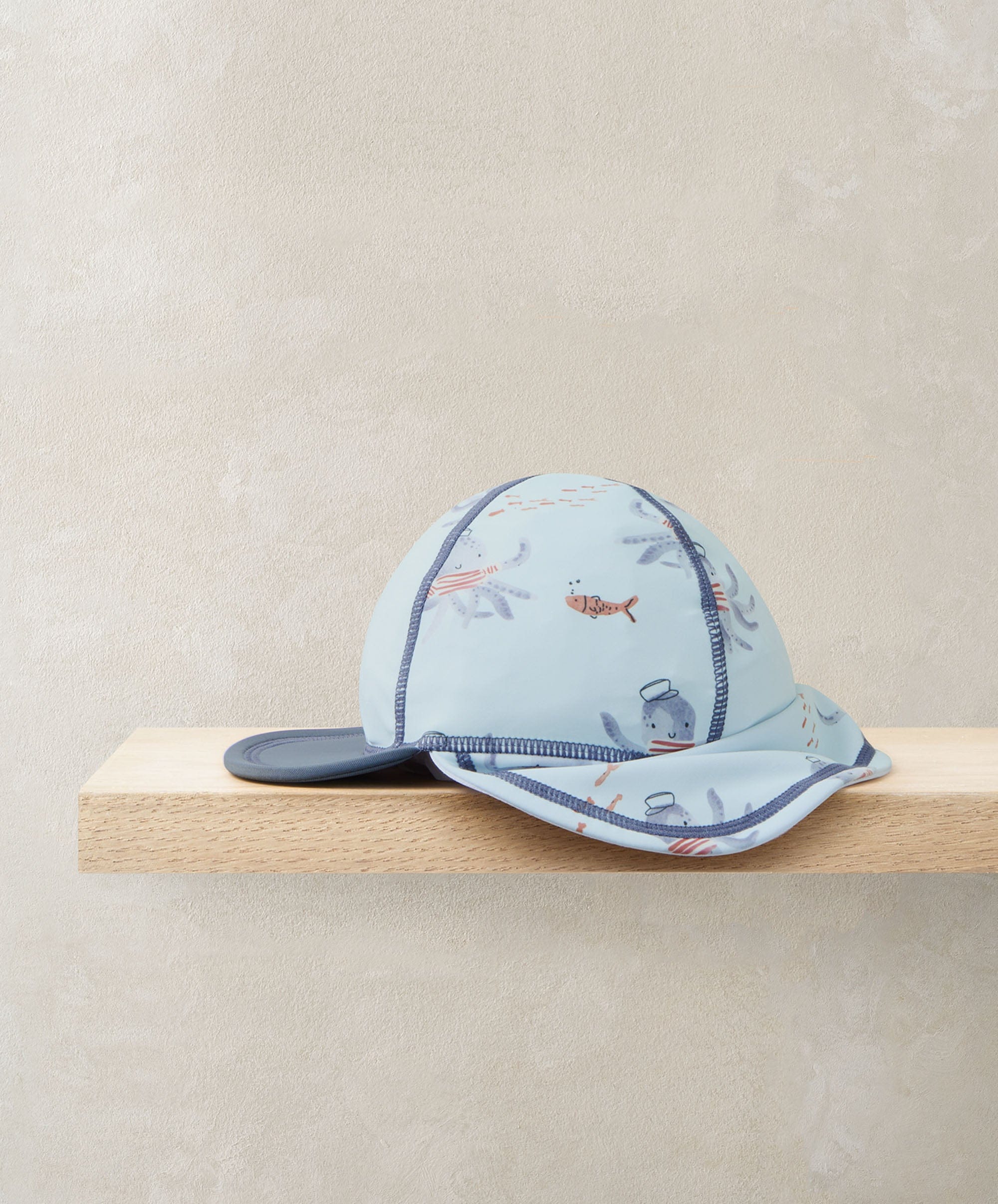 Squid Print Swim Hat