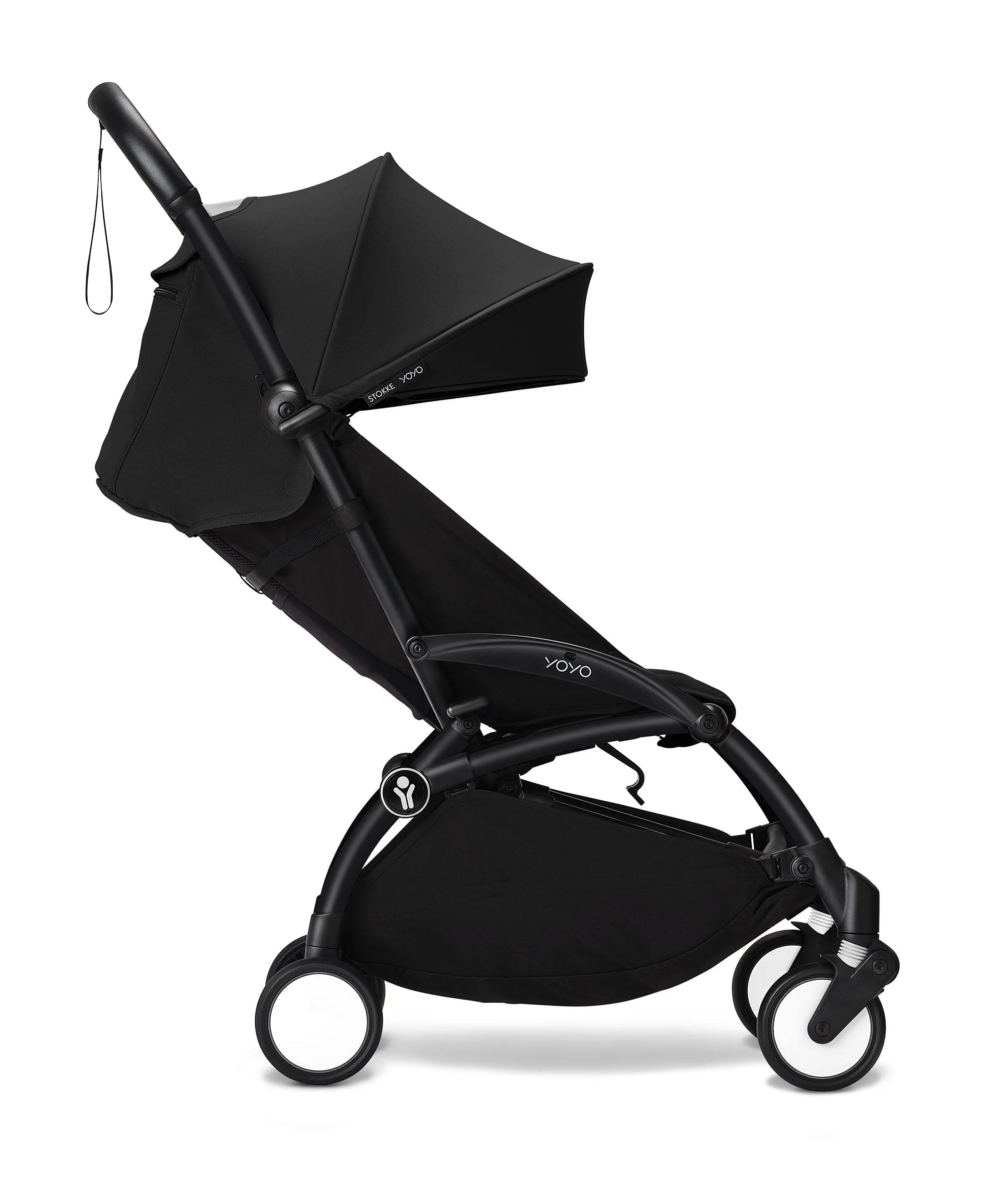 Stokke® YOYO³ Stroller from 6 months - Black/Black - Image 2