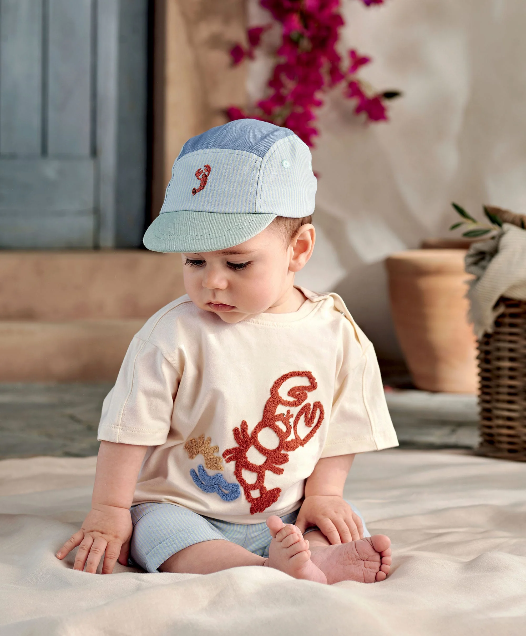 Blue Striped Cap - Image 2
