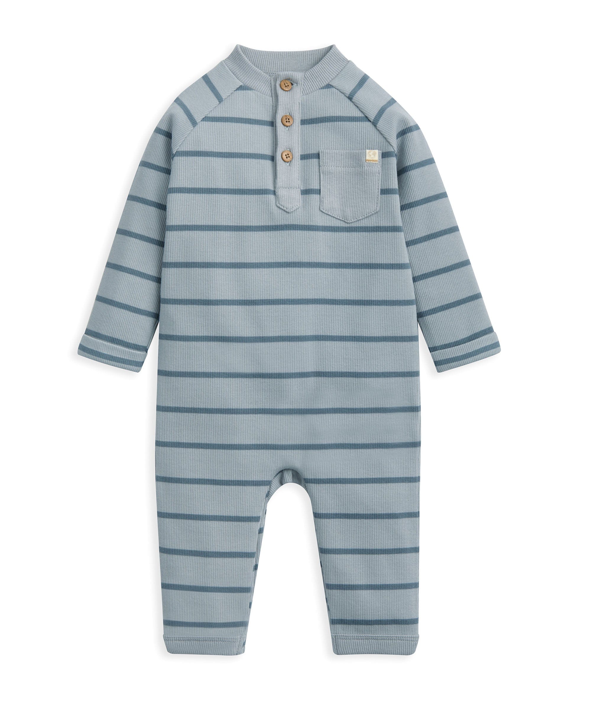 Striped Romper – Blue - Image 5