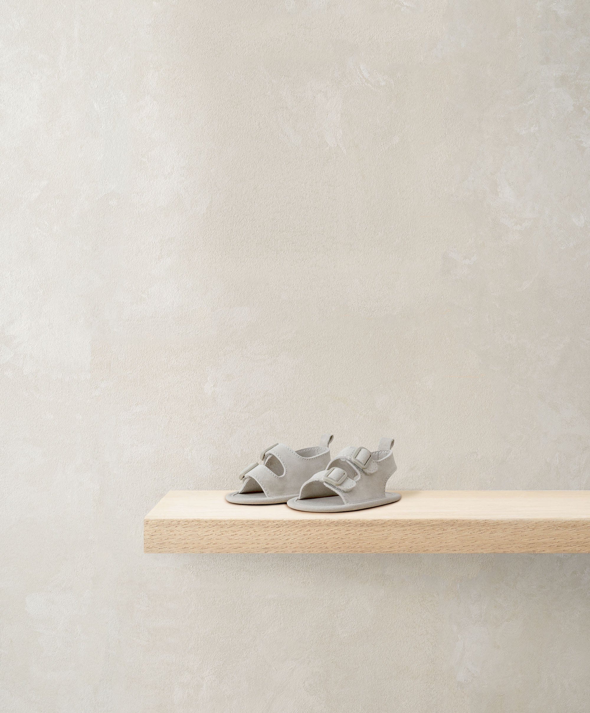 Stone Suede Sandals