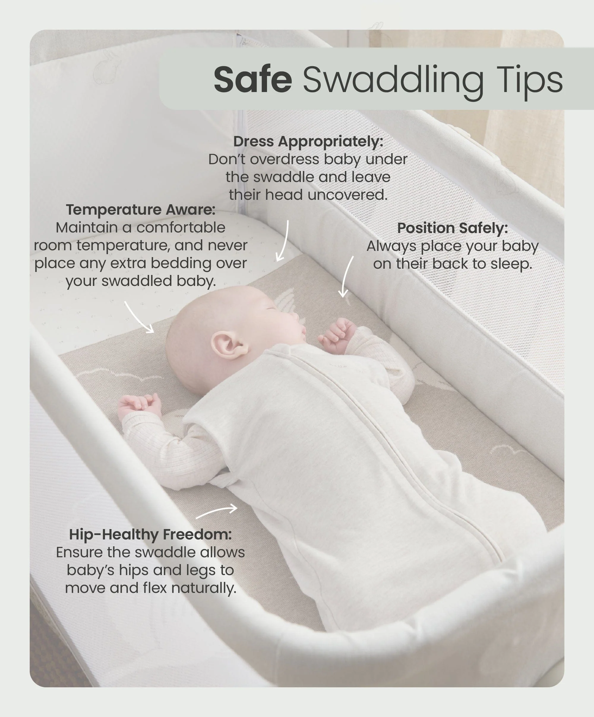 Dreampod Swaddle (1.0 Tog) - Pink - Image 10