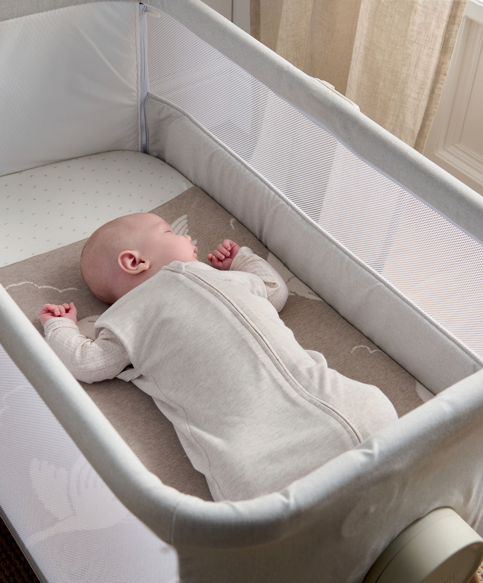 Dreampod Swaddle (1.0 Tog) - Oatmeal - Image 4