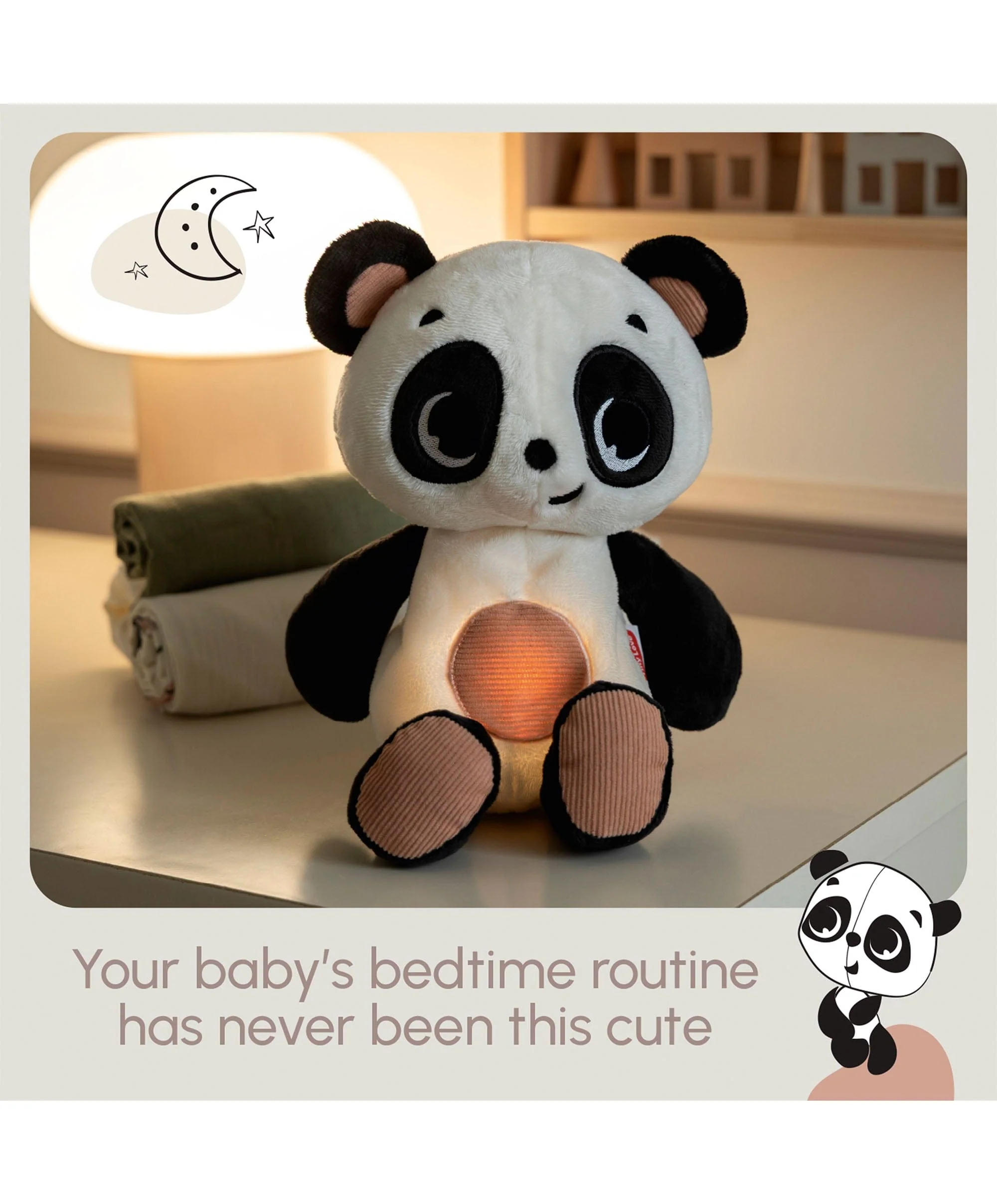 Tiny Love Snuggly Buddy - Panda - Image 7