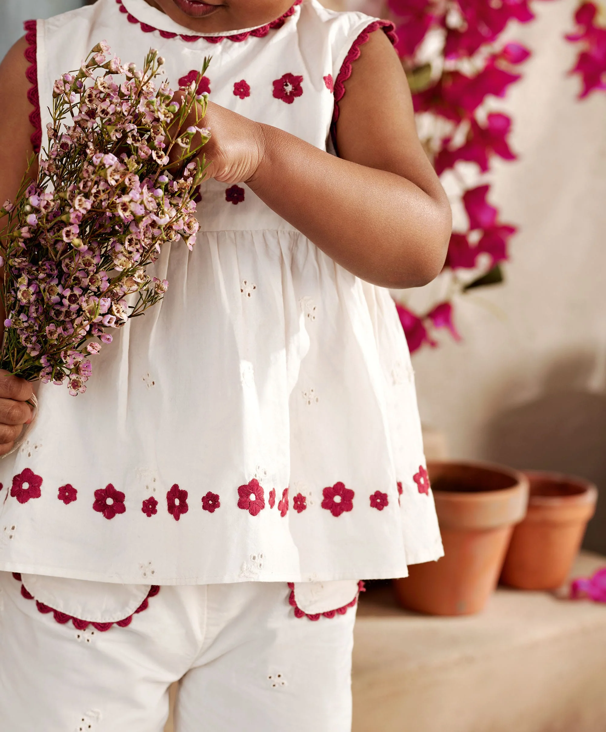 Embroidery Top & Trouser Set - Image 3