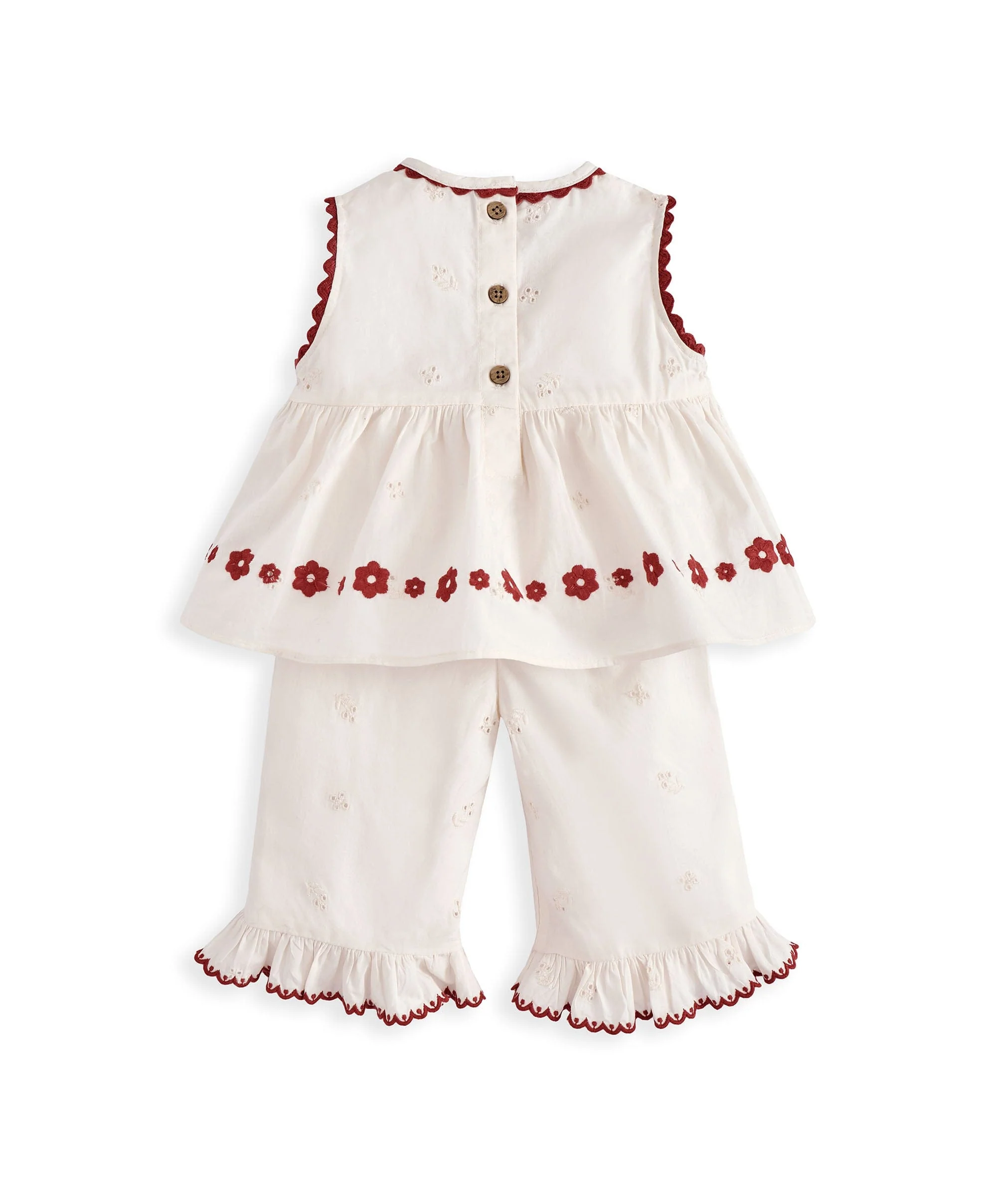 Embroidery Top & Trouser Set - Image 7