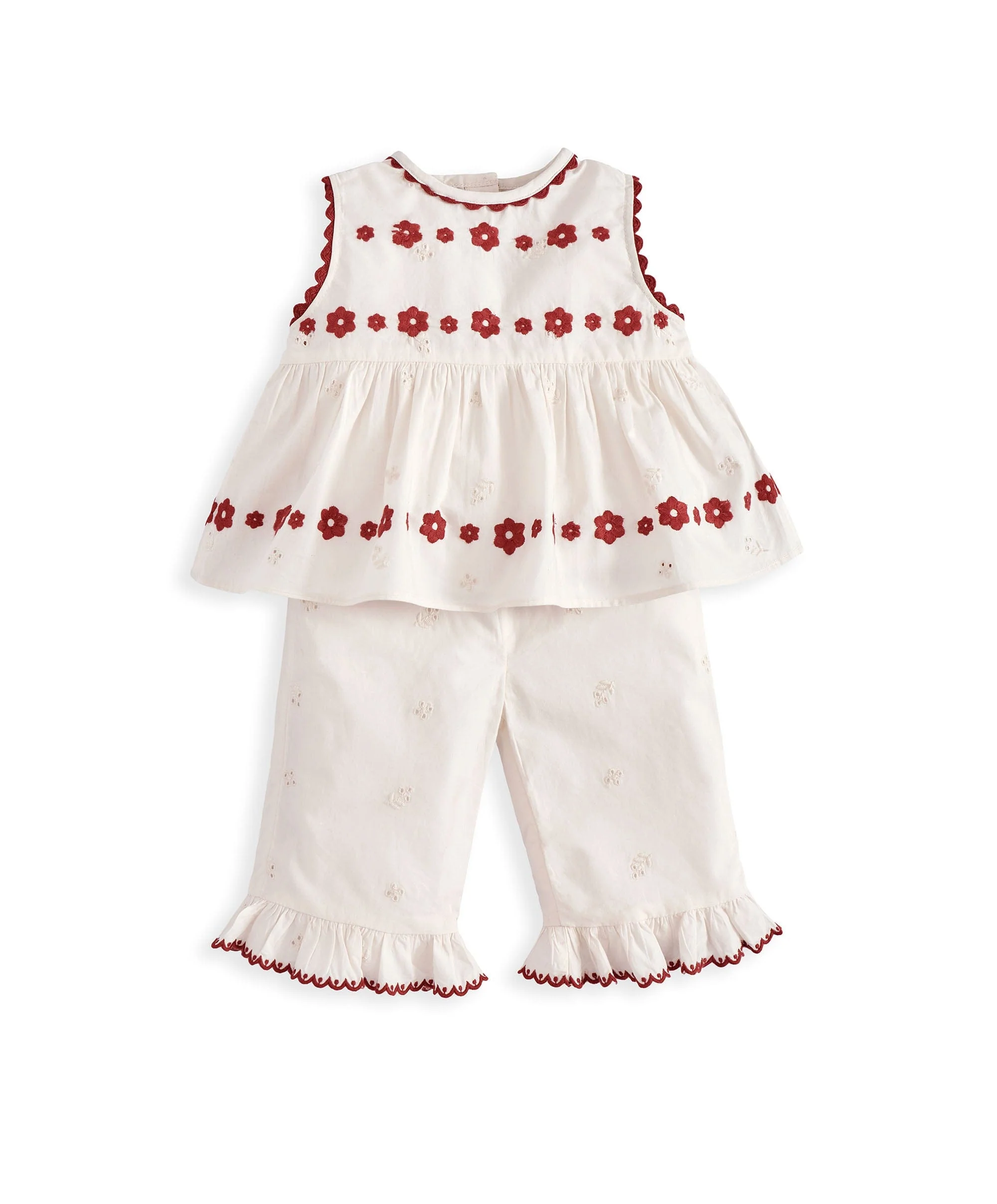 Embroidery Top & Trouser Set - Image 8