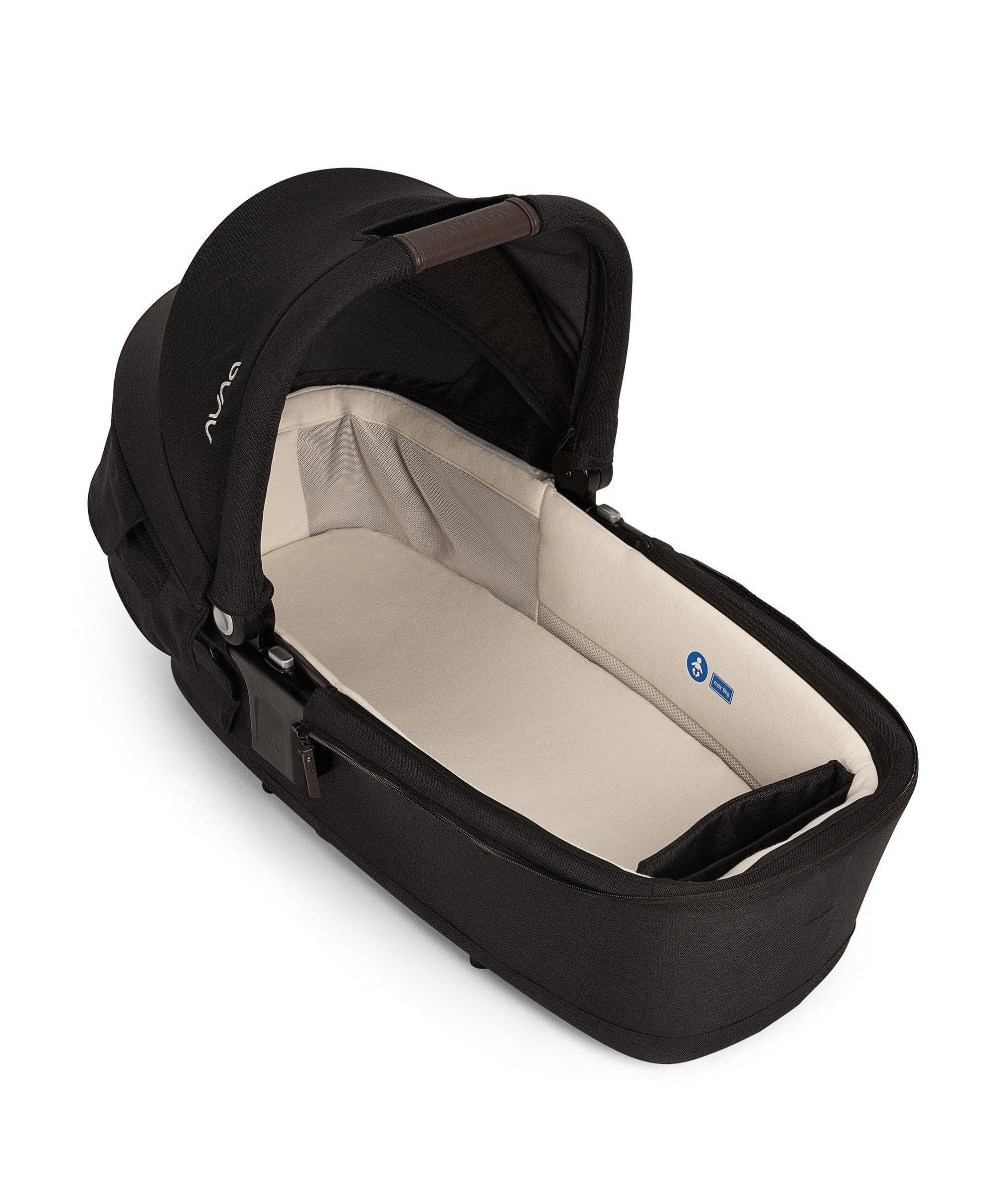 Nuna TRIV Next Pushchair with Arra Flex Car Seat & Base – Caviar - Image 16