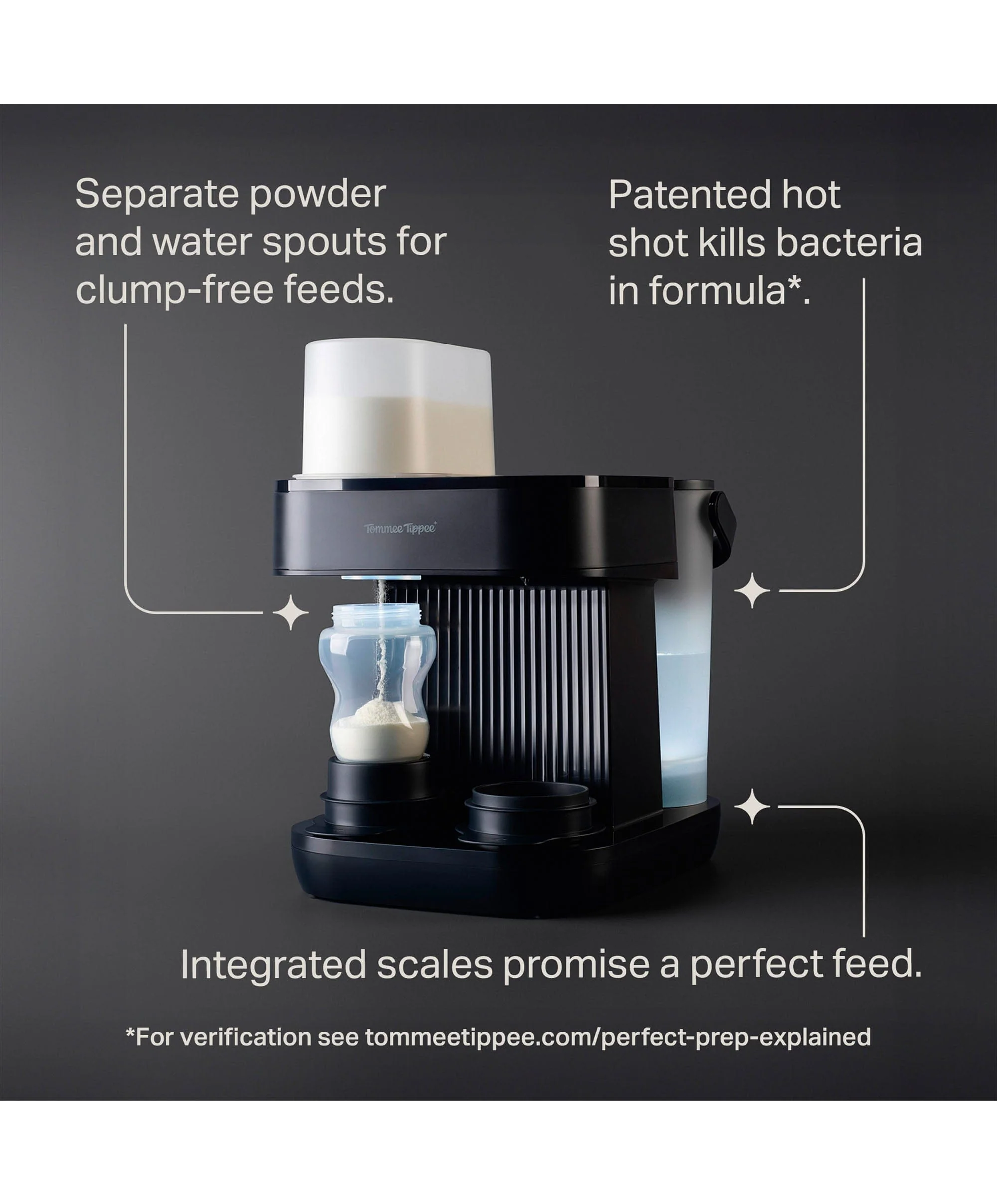 Tommee Tippee Perfect Prep Pro - Black - Image 4