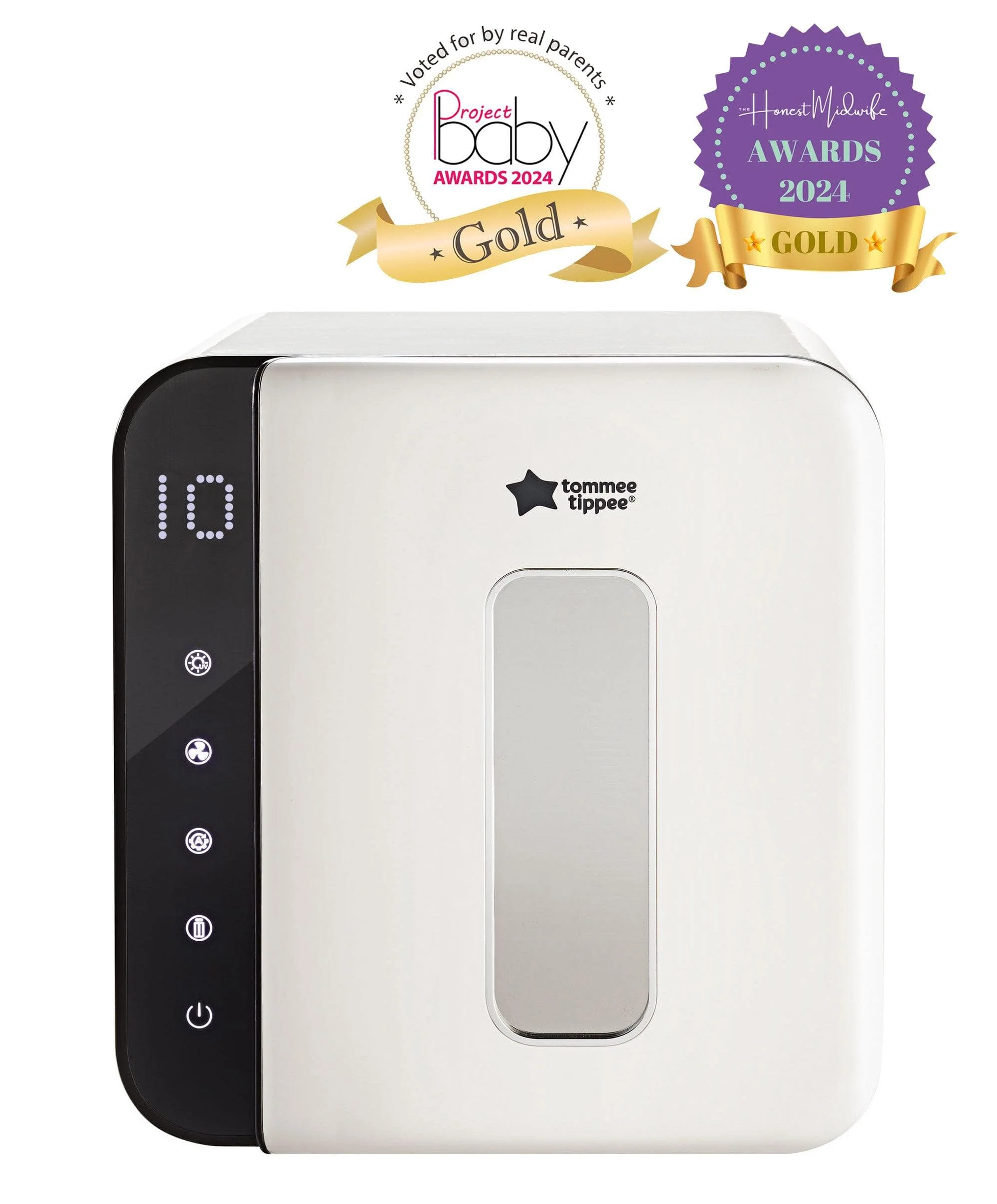 Tommee Tippee Ultra UV 3-in-1 Electric Steriliser & GoPrep Formula Feed Maker Bundle - White - Image 3
