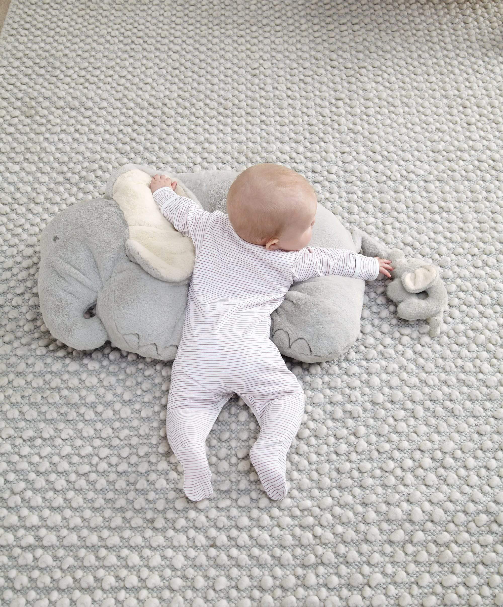 Tummy Time Snugglerug - Welcome to the World Elephant - Image 11
