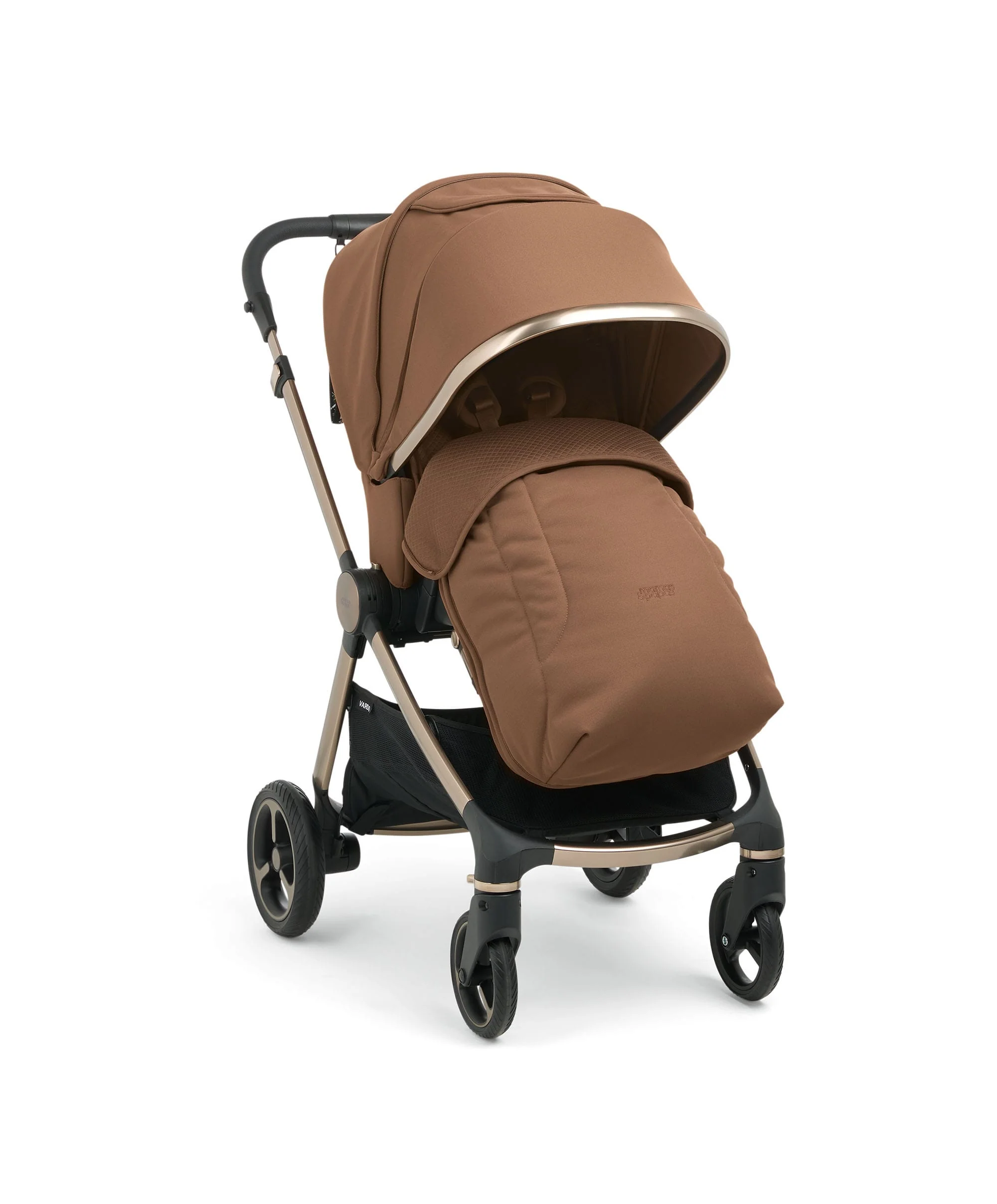 Vardo Pushchair Baby to Toddler Travel Bundle with Cybex Cloud T & Sirona T (10 Pieces) - Nutmeg - Image 5