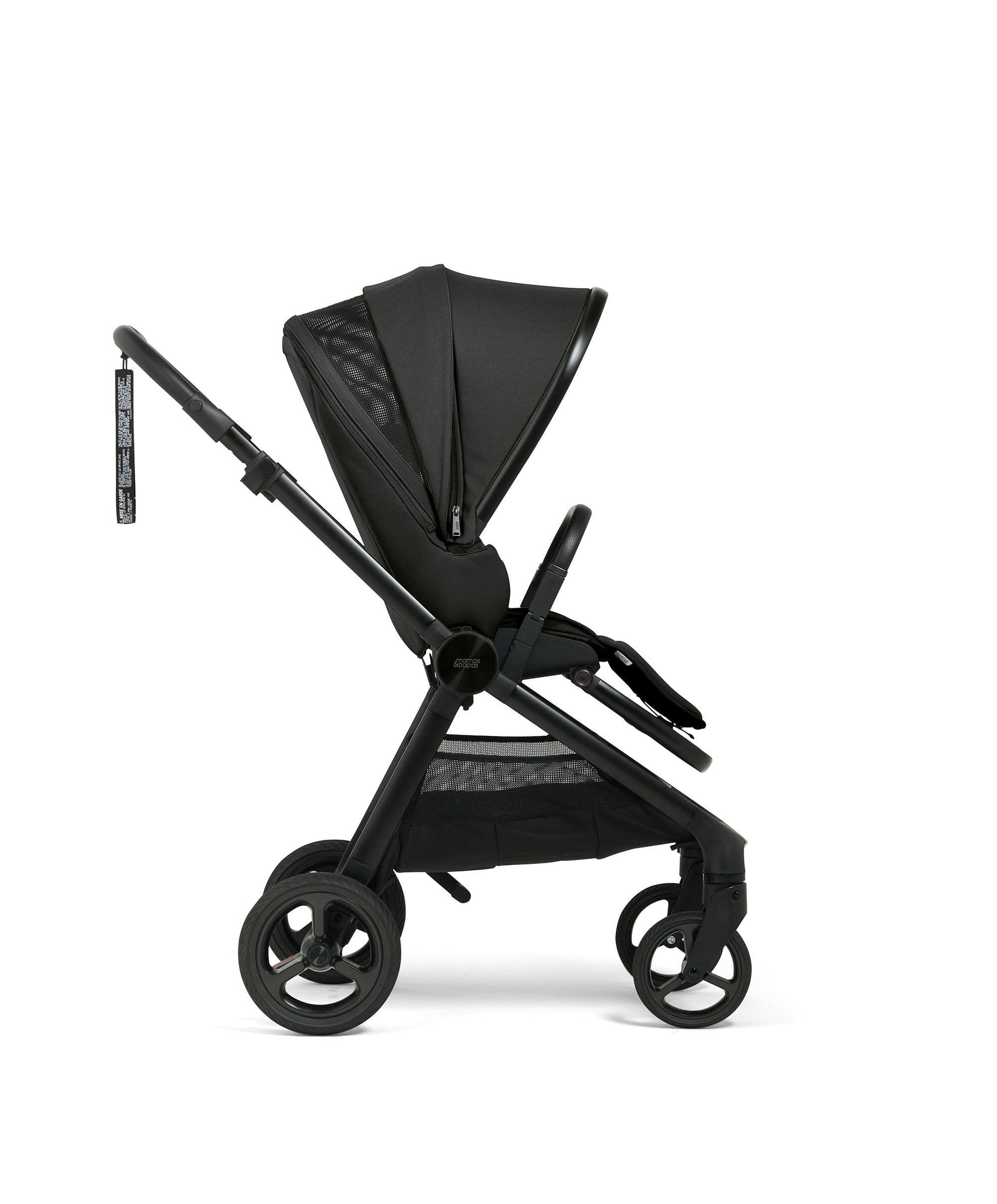 Vardo Complete Pushchair Bundle with Cybex Cloud T Car Seat & Base (8 Pieces) - Noir - Image 4