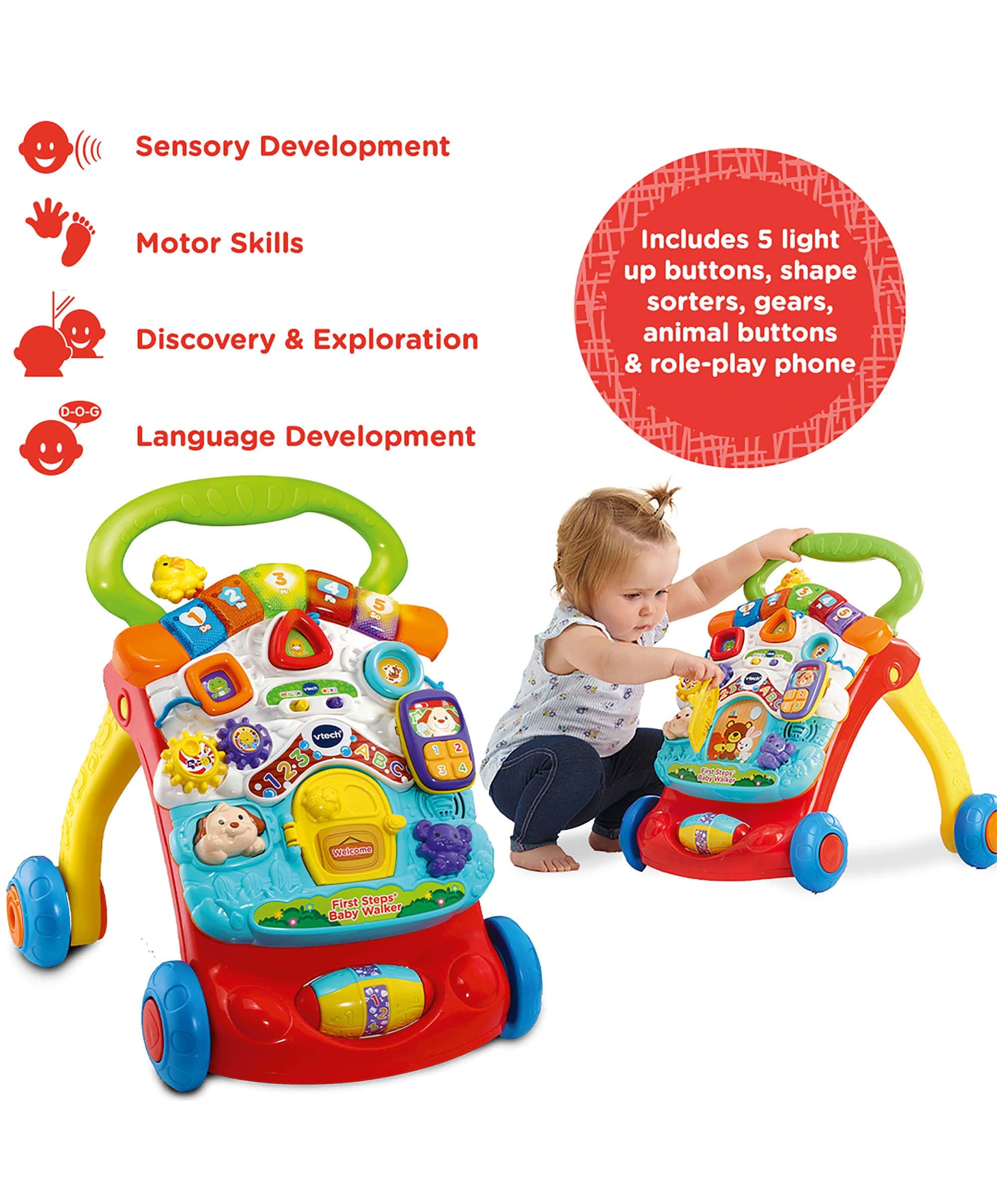 VTech First Steps® Baby Walker - Image 5