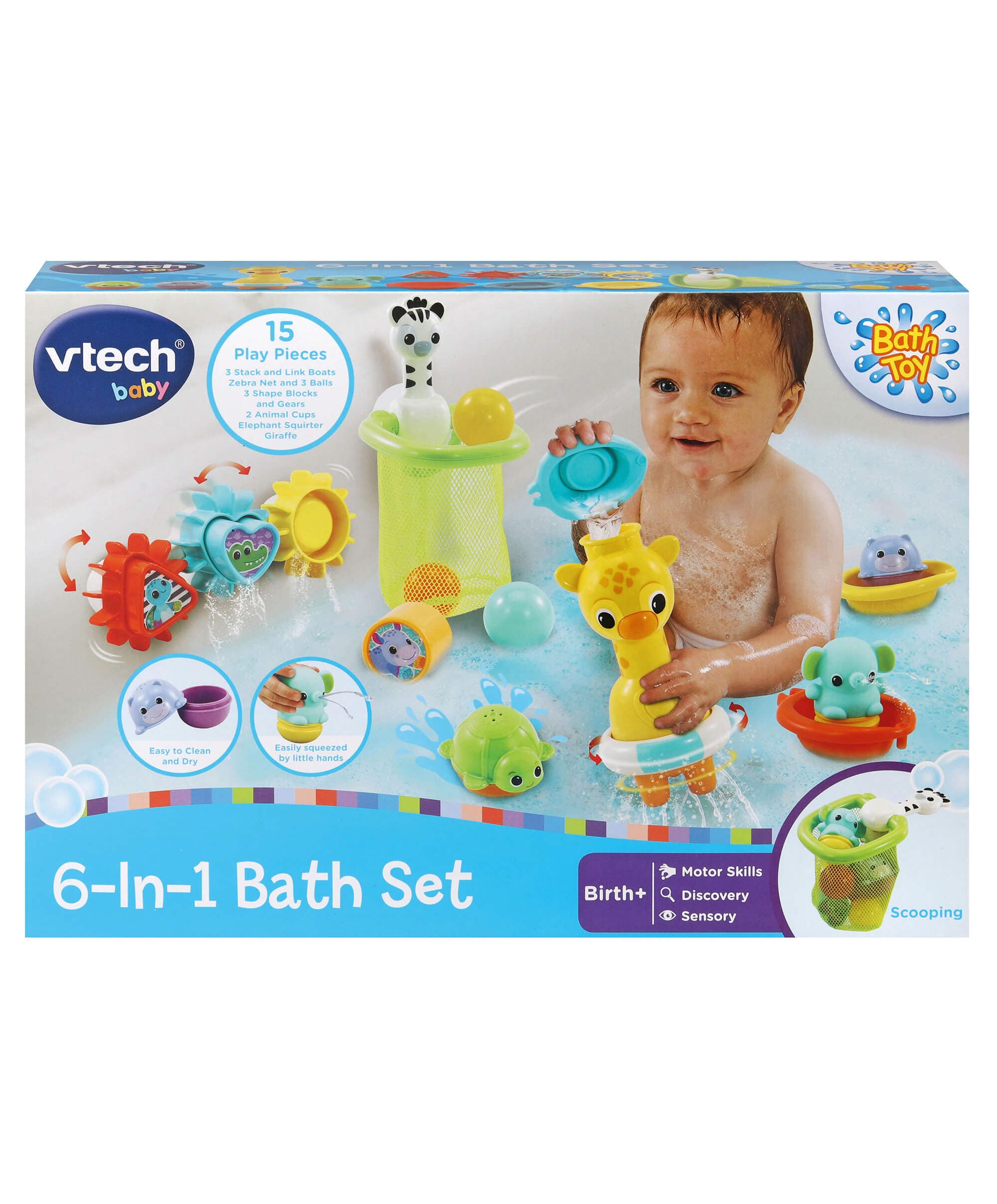 Vtech 6-in-1 Bath Set Toys - Image 3
