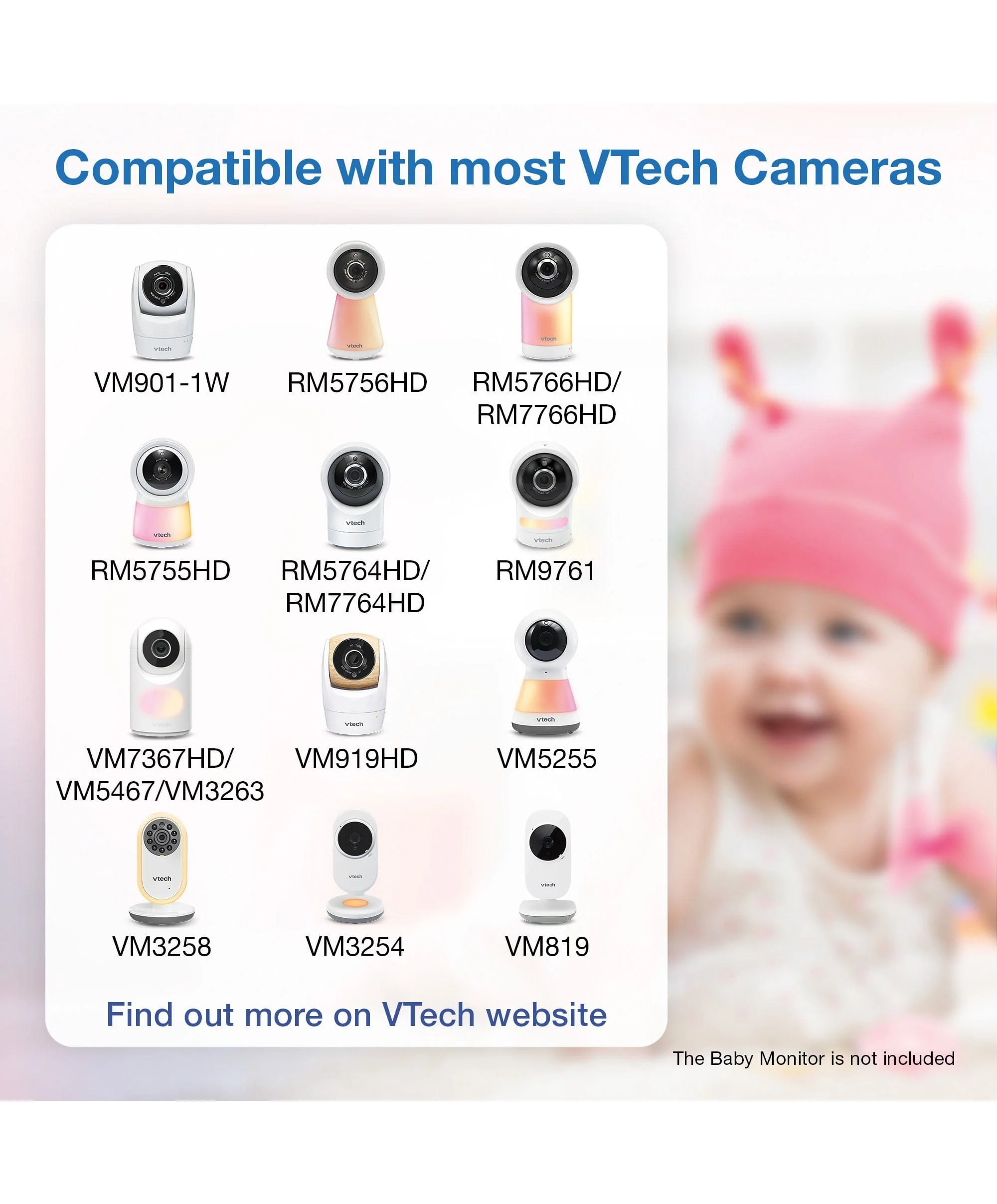VTech ClearView Universal O-T-C Camera Floor Stand - Image 8