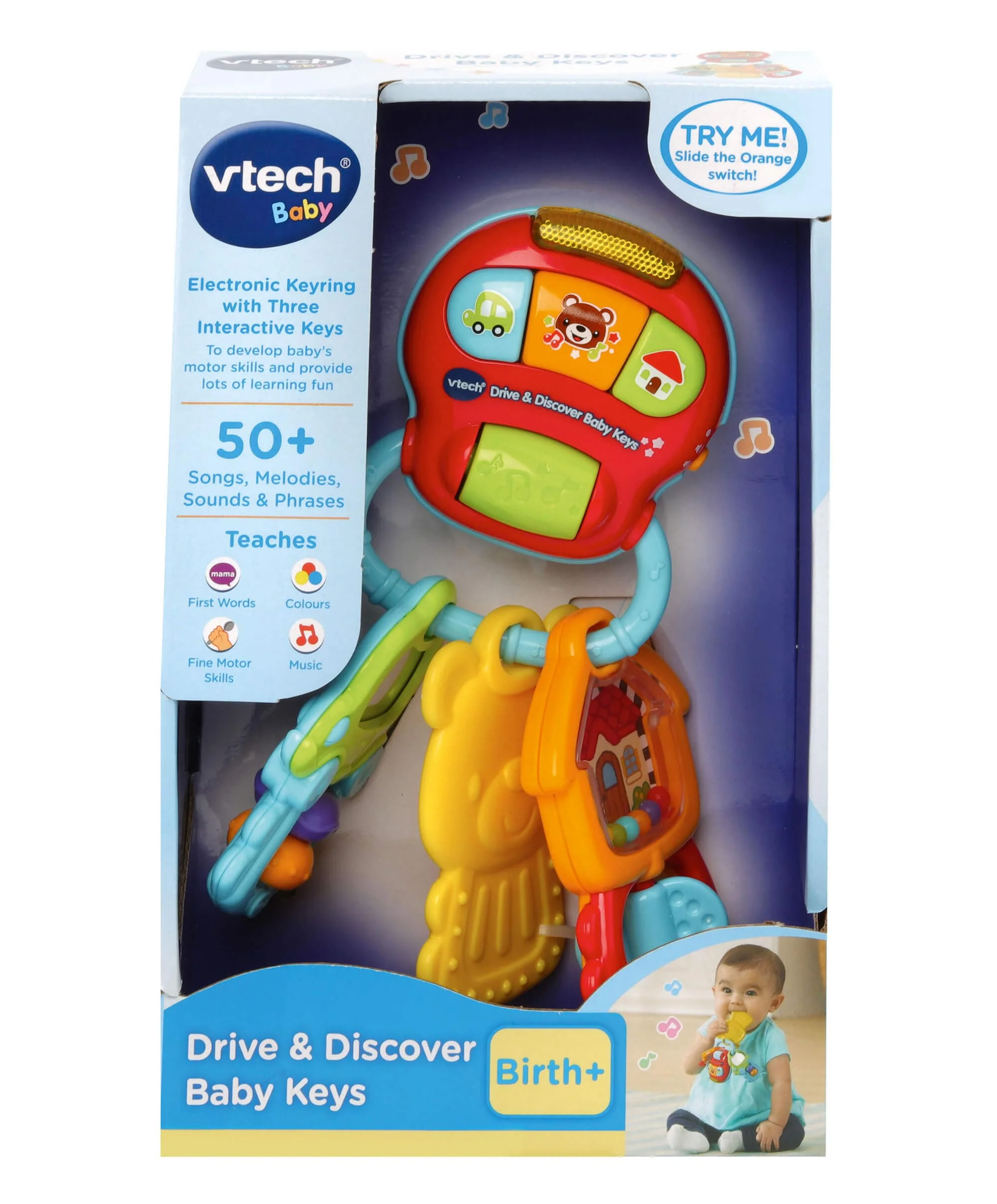 VTech Drive & Discover Baby Keys Toy - Image 3