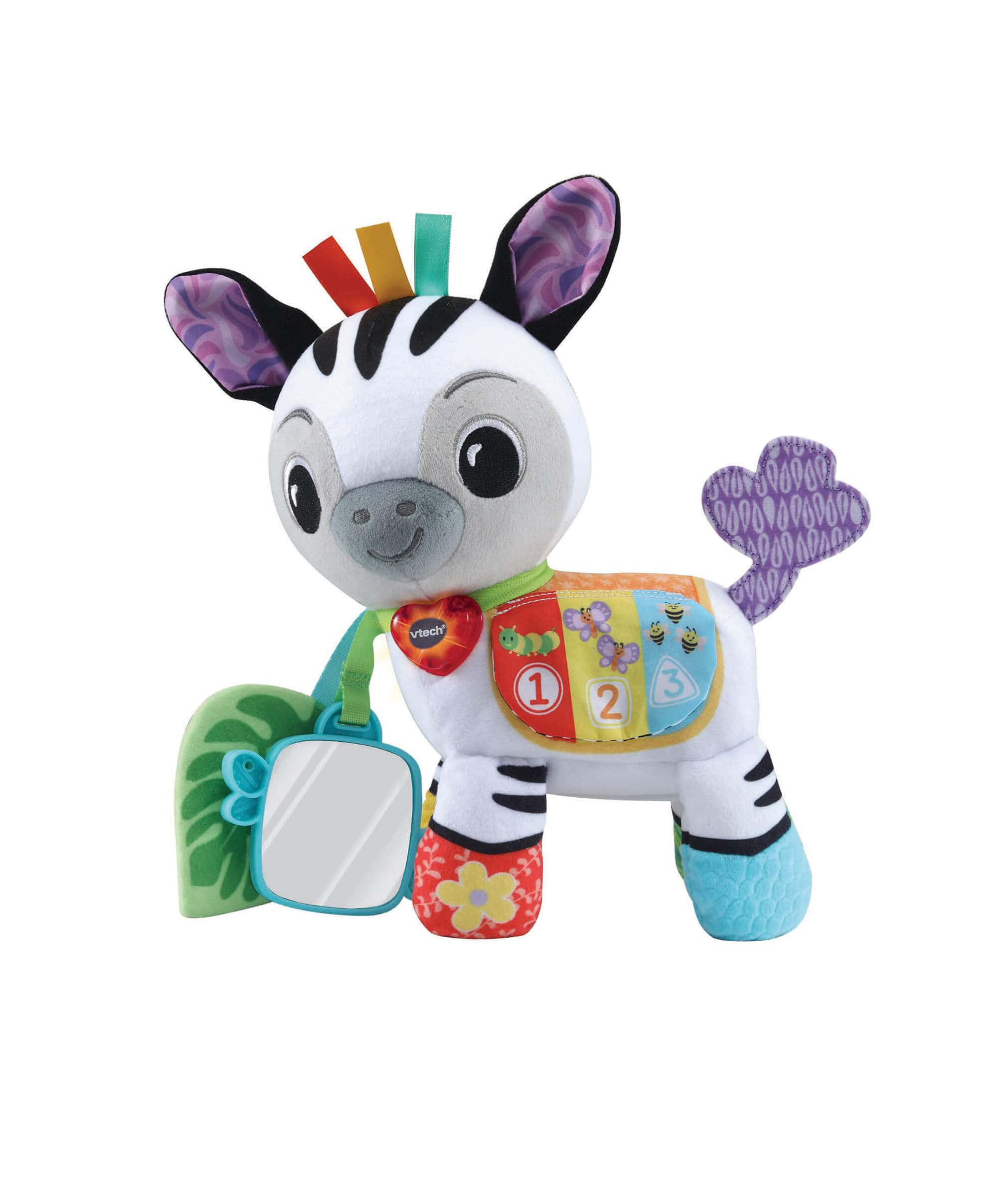 VTech On-the-Go Soft Zebra Travel Toy - Image 5