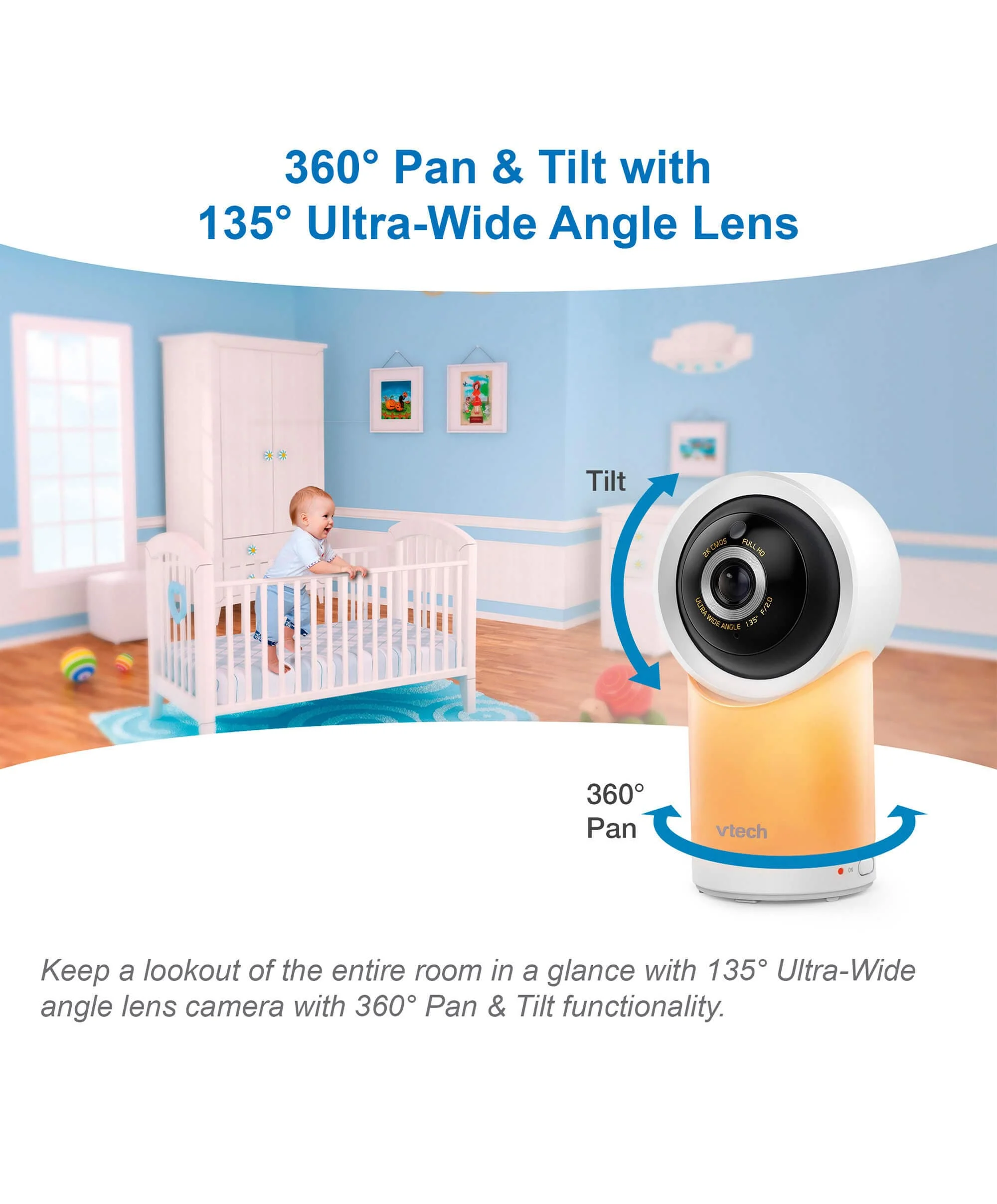 VTech RM5766HD Smart Video Baby Monitor - Image 10
