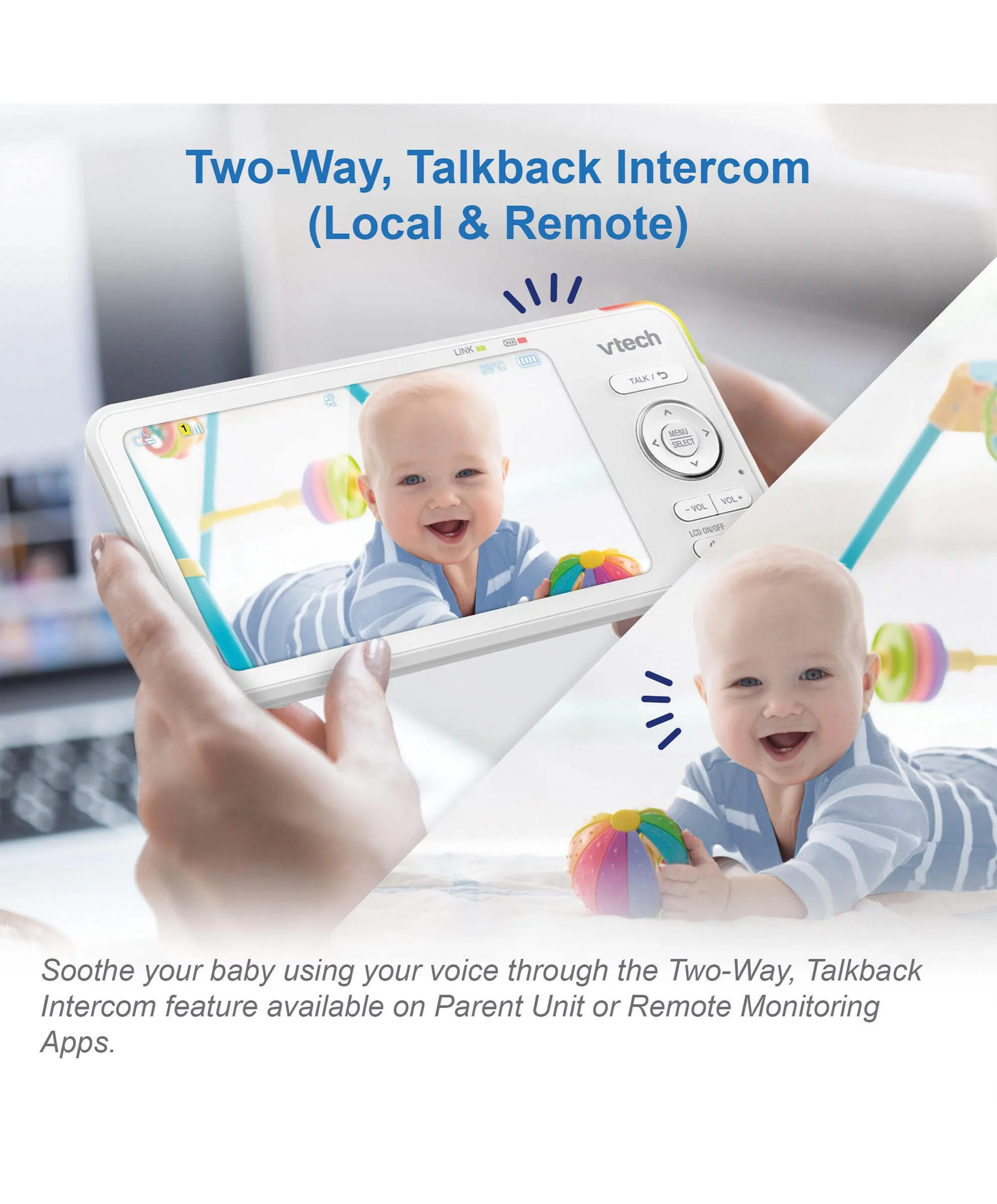 VTech RM5766HD Smart Video Baby Monitor - Image 13