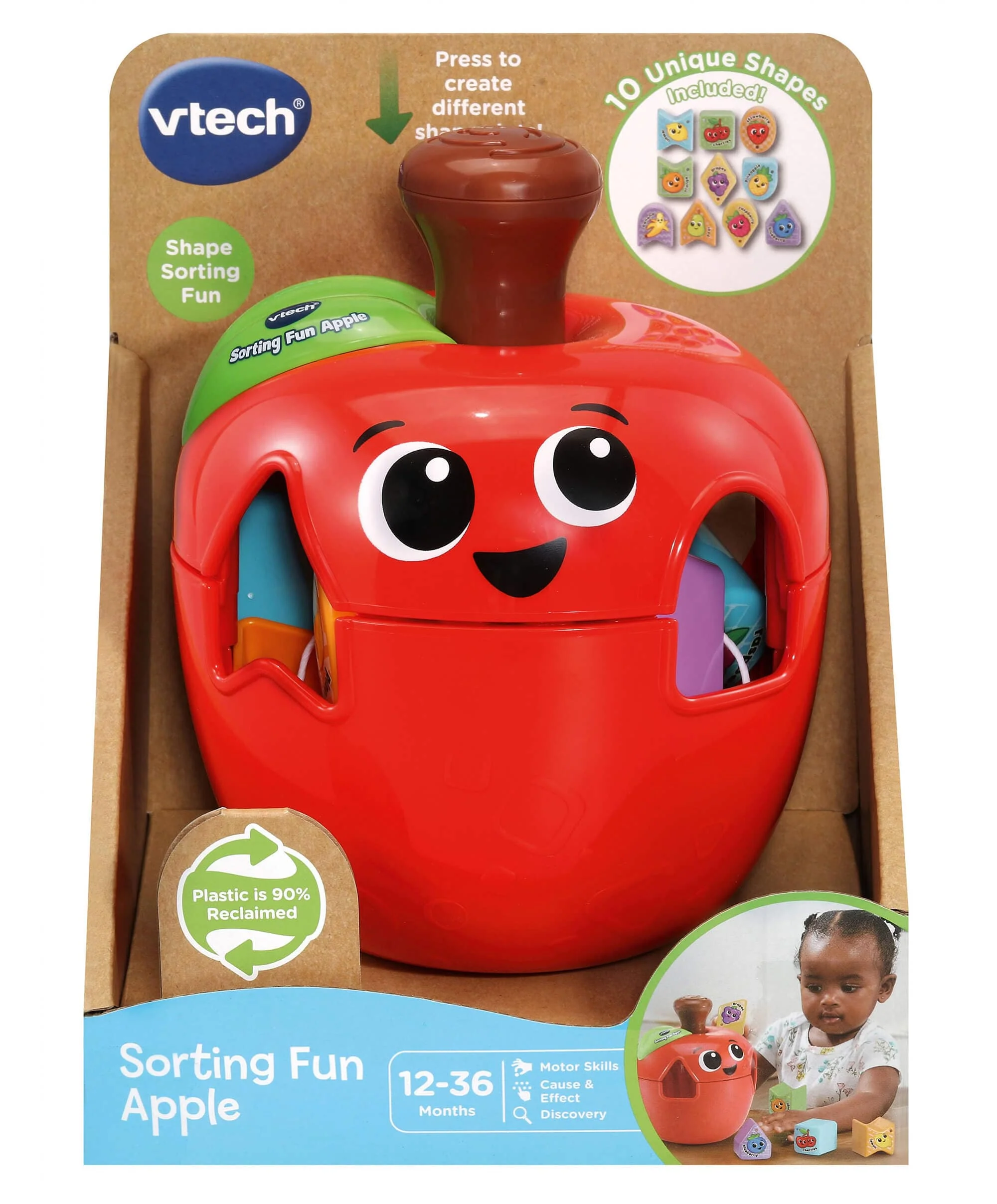 VTech Sorting Fun Apple Toy - Image 3