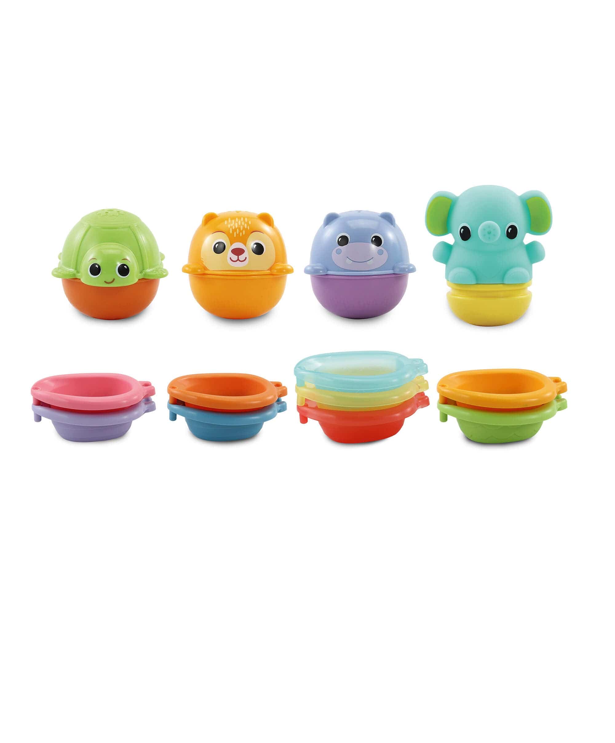 VTech Stack & Splash Bathtime Boats Toys - Image 3