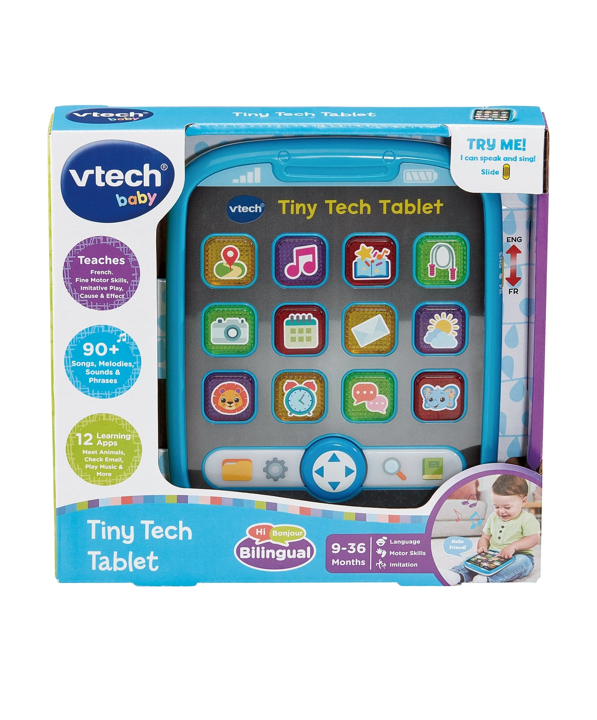 VTech Tiny Tech Toy Tablet - Image 5