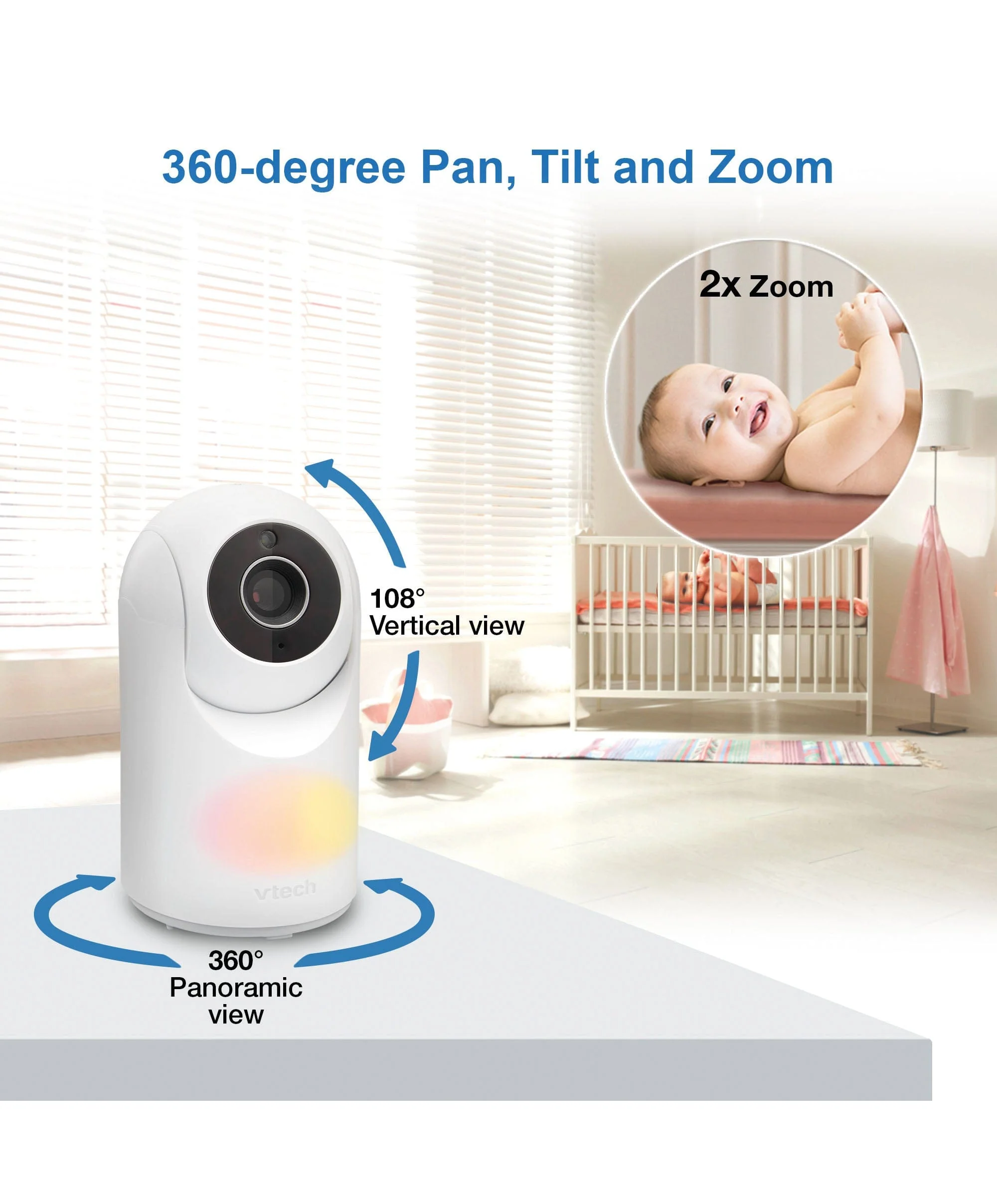 VTech VM4263 3.5 Inch Video Monitor - Image 3