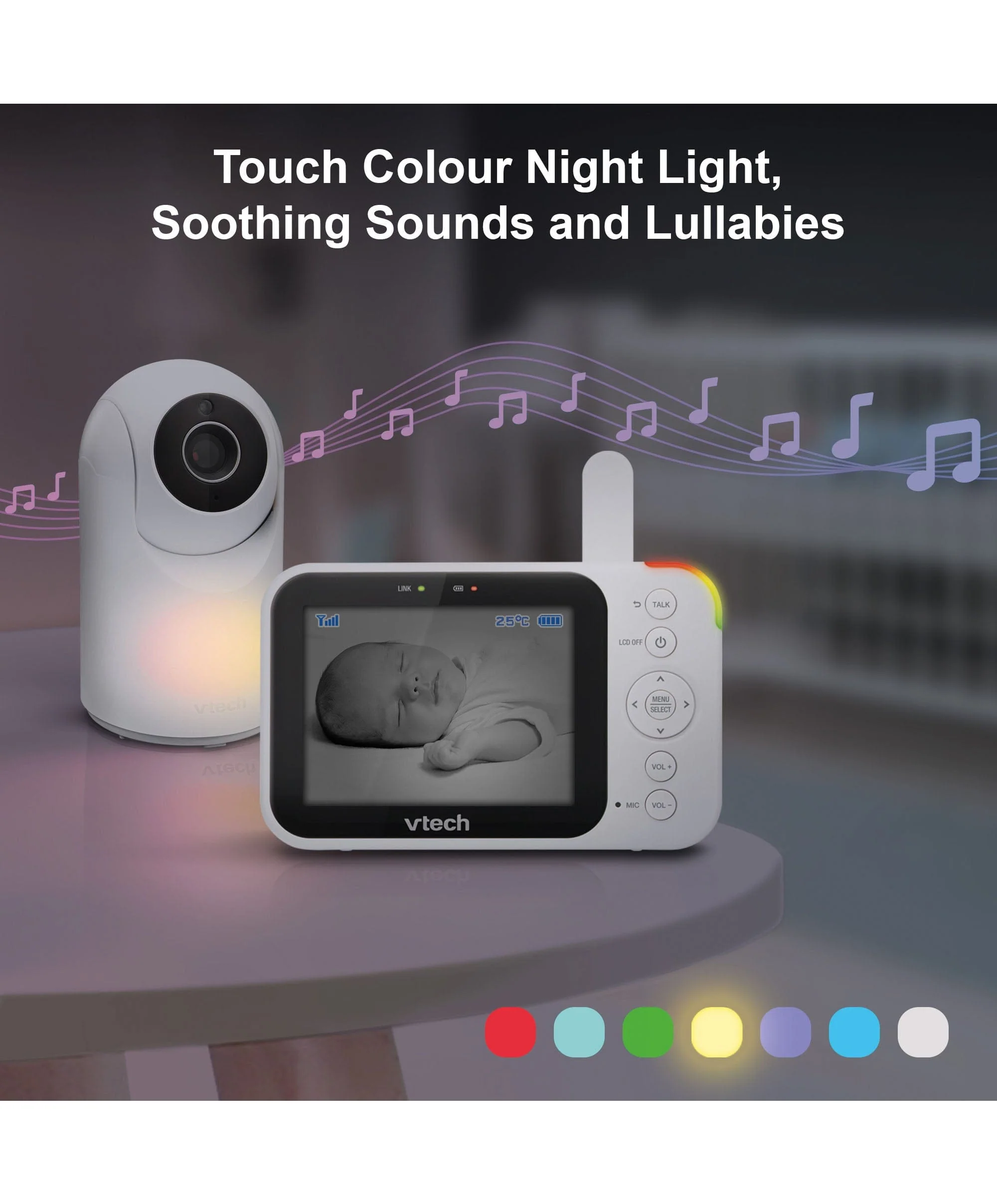 VTech VM4263 3.5 Inch Video Monitor - Image 4