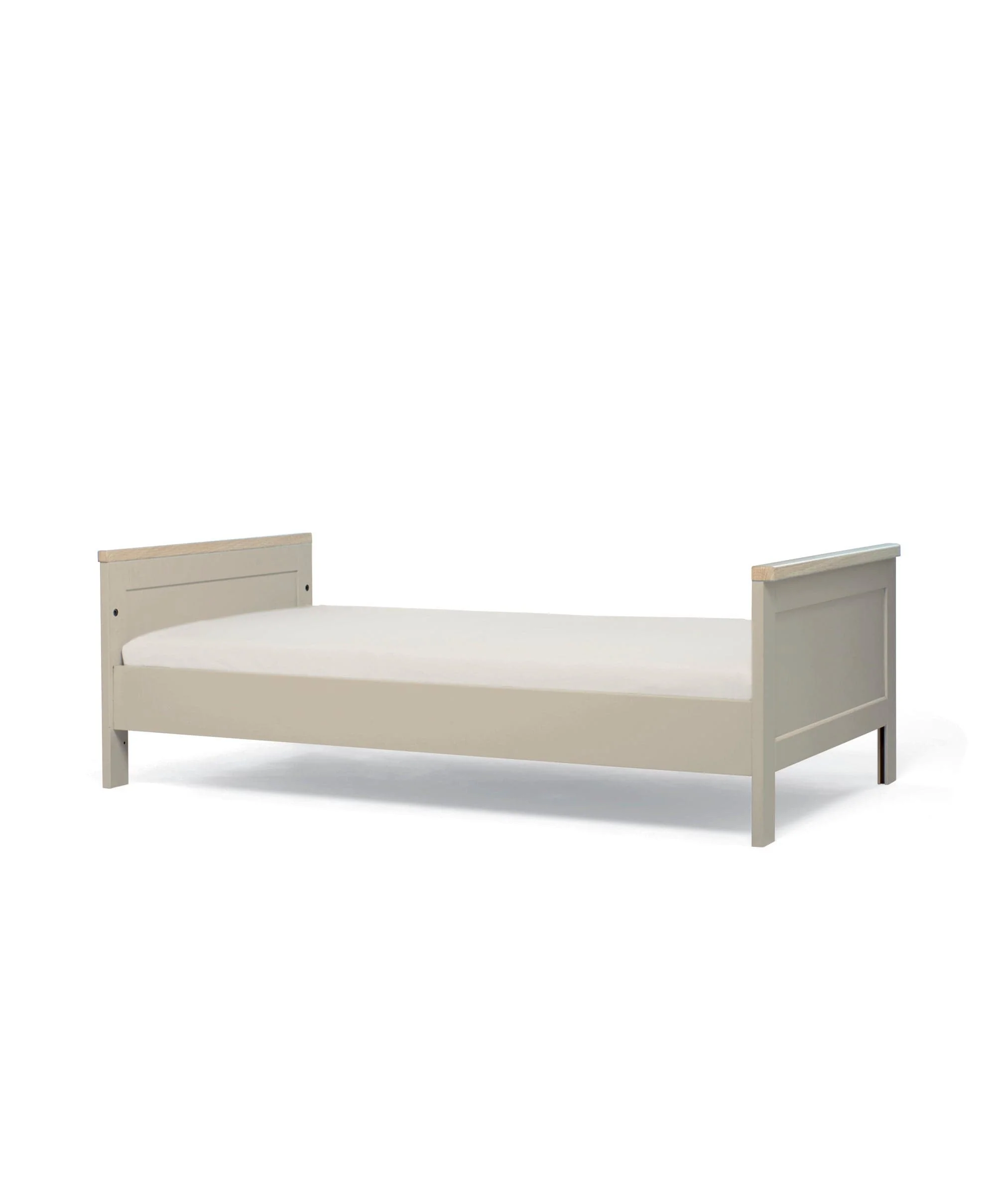 Wedmore 3 Piece Cotbed Range With Premium Dual Core Mattress - Cashmere/Oak - Image 4