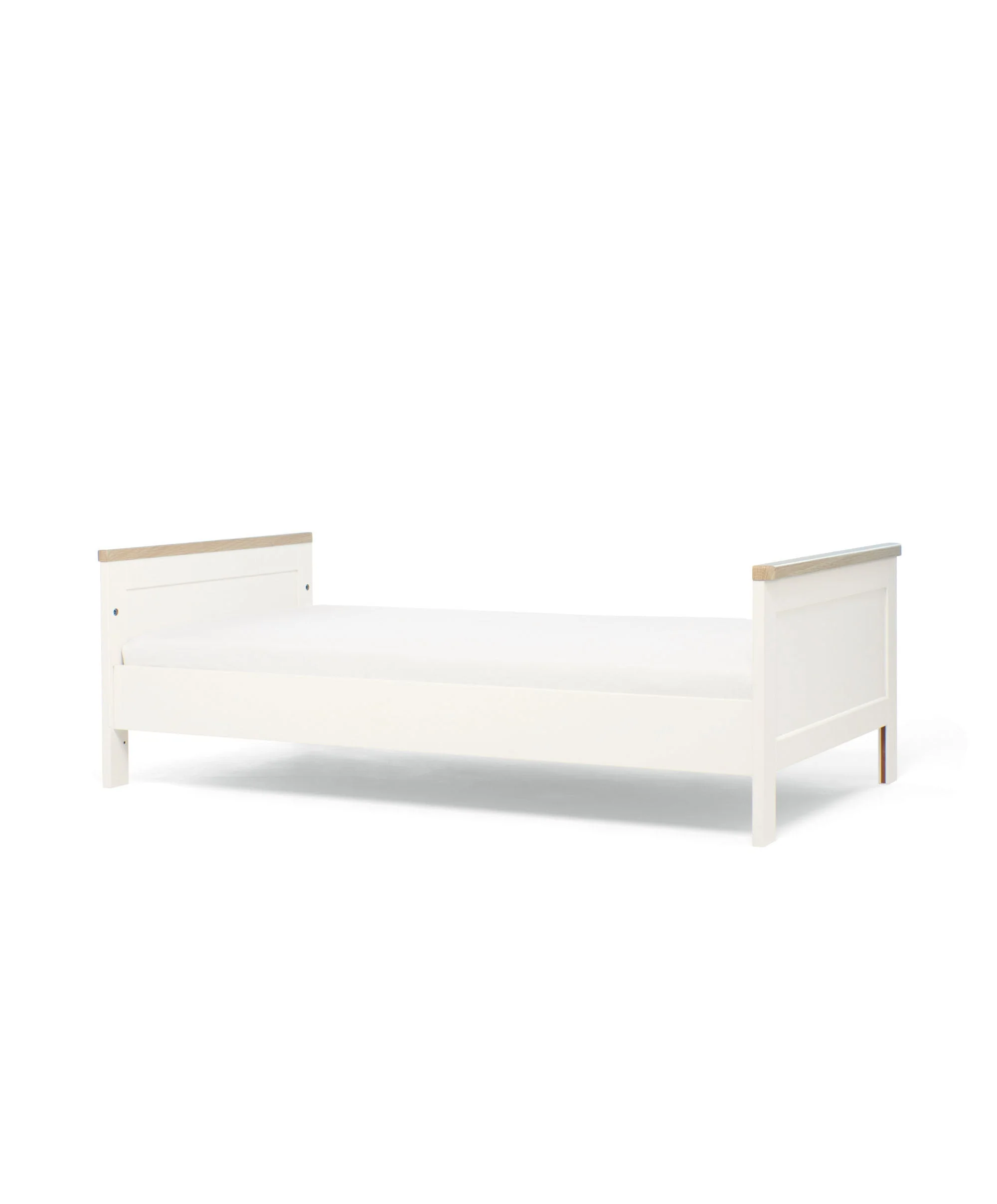 Wedmore 3 Piece Cotbed Range with Premium Dual Core Mattress - White/Oak - Image 8