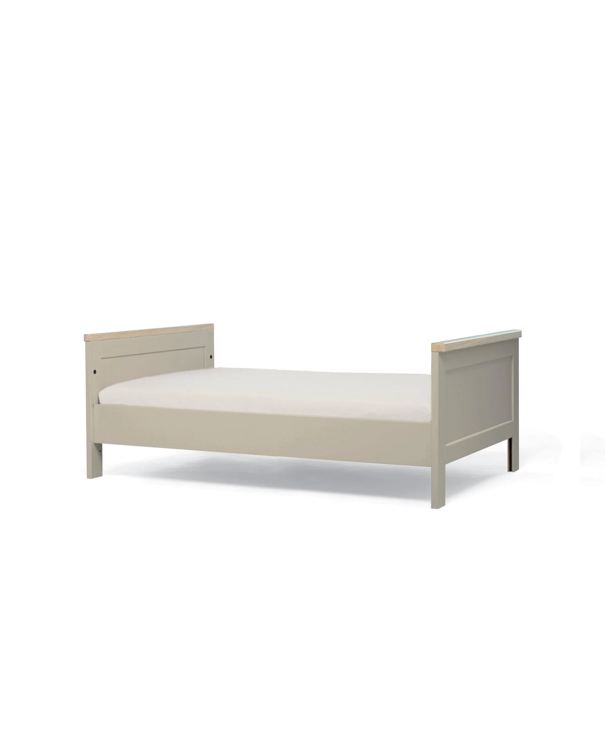 Wedmore 3 Piece Small Cotbed Range With Premium Dual Core Mattress  - Cashmere/Oak - Image 5