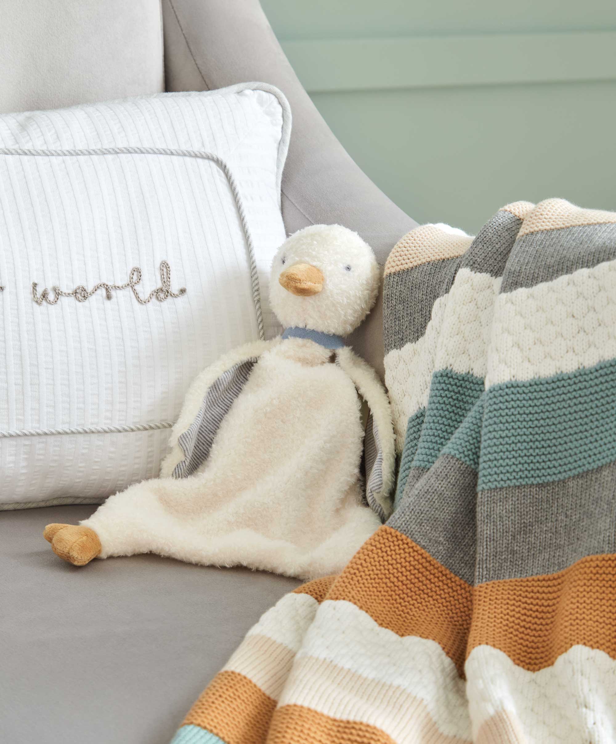 Welcome to the World Comforter - Duck - Image 6