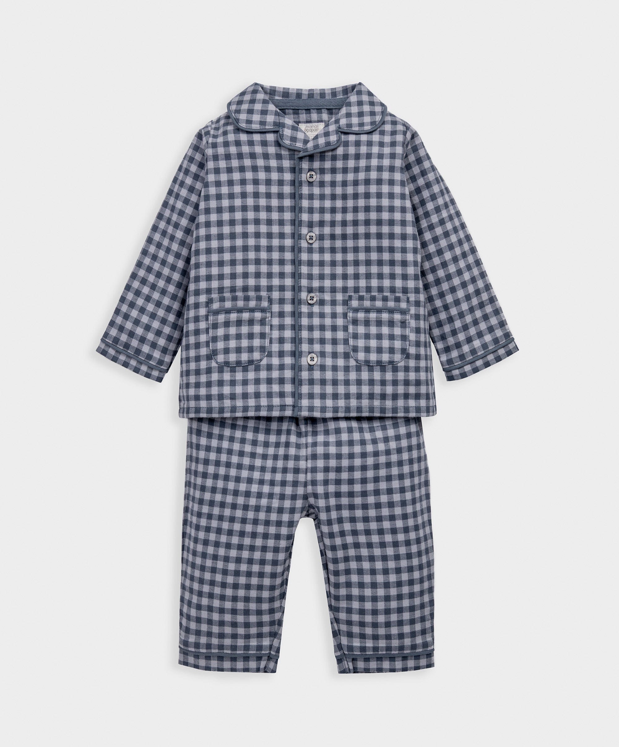 Blue Gingham Pyjamas - Image 2