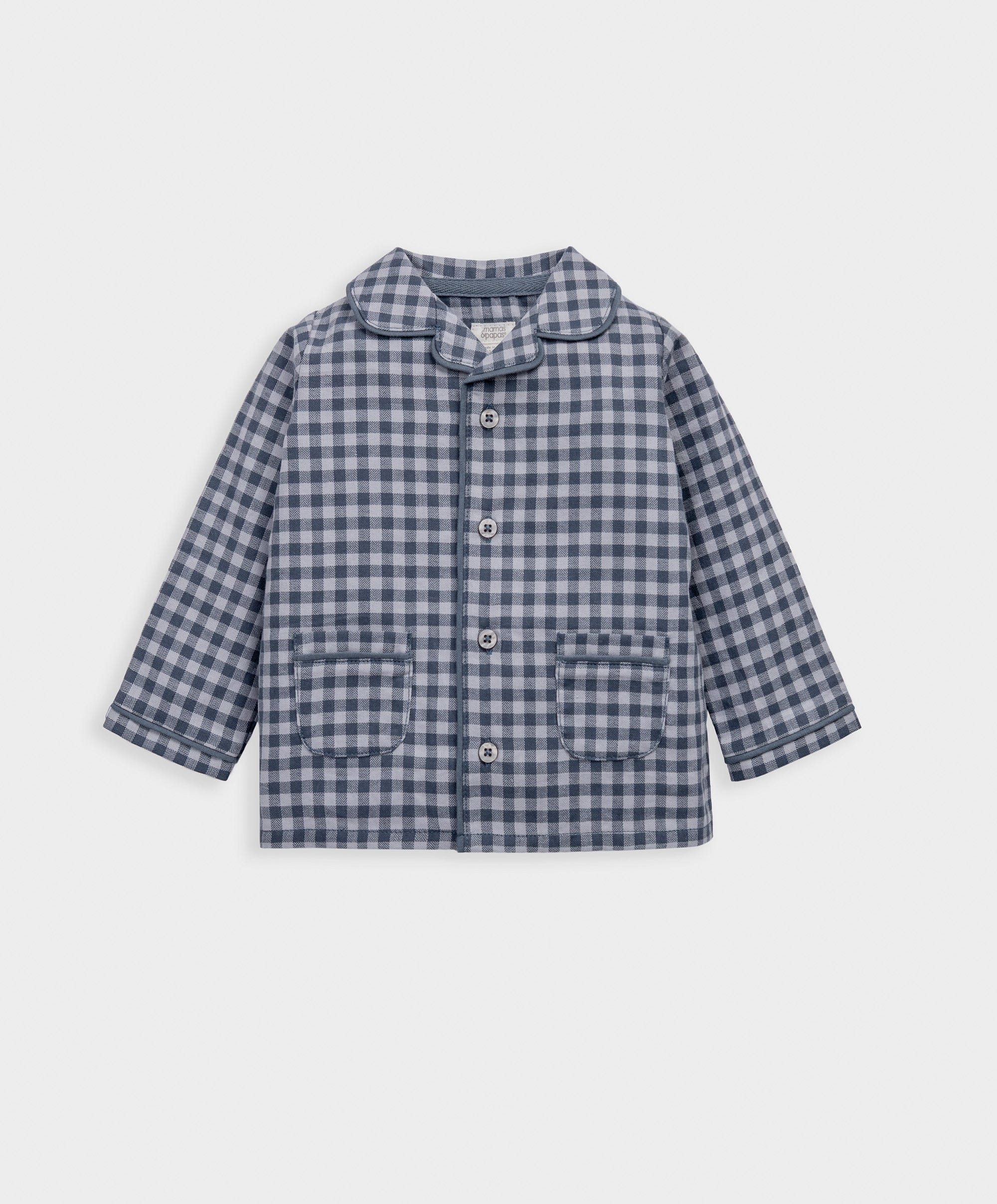 Blue Gingham Pyjamas - Image 3