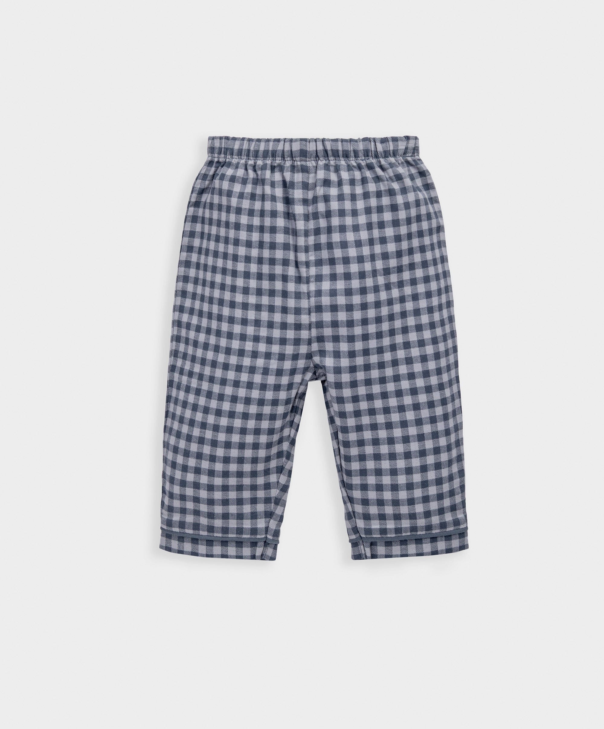 Blue Gingham Pyjamas - Image 4