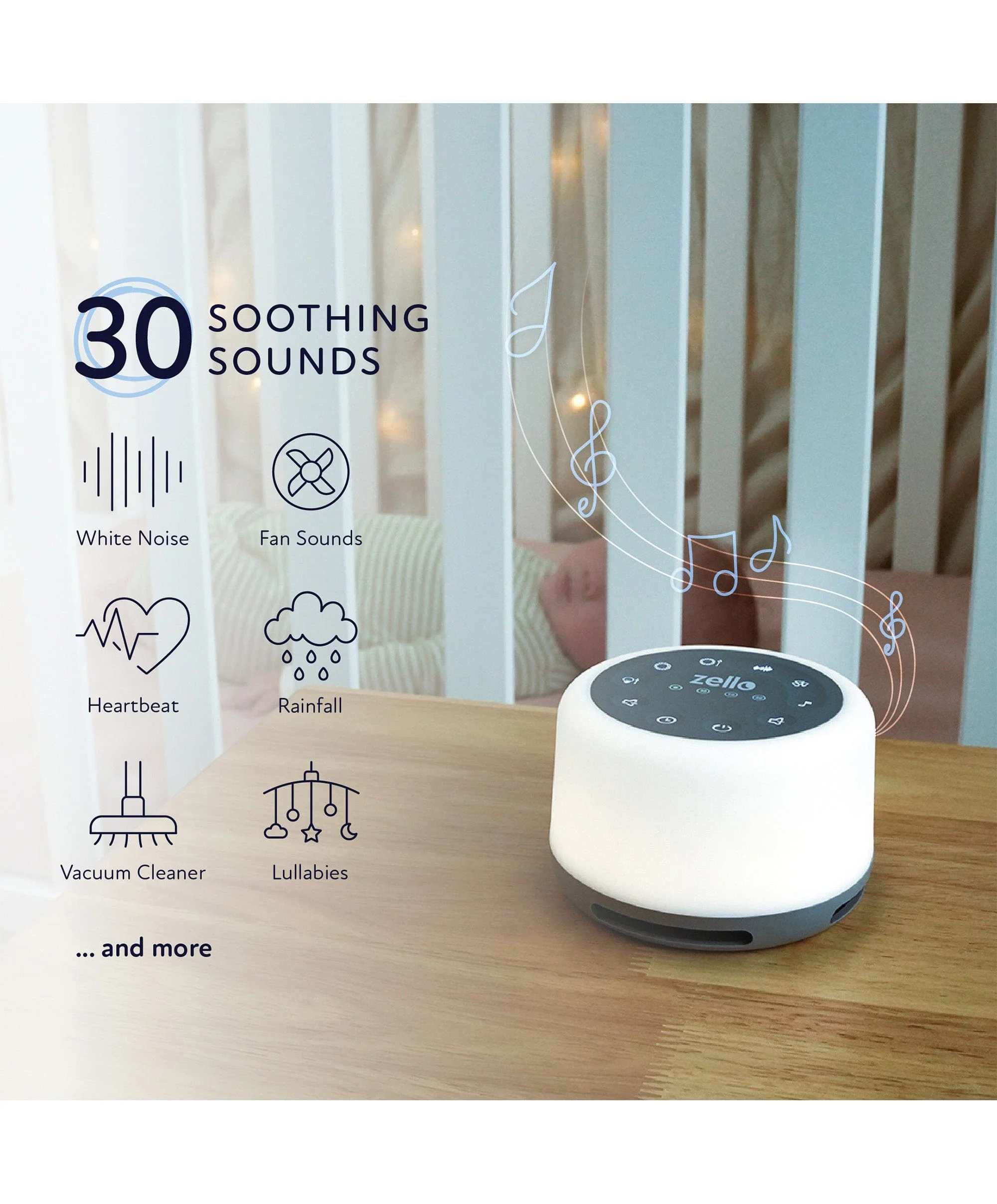 Zello Original White Noise Machine - Image 7